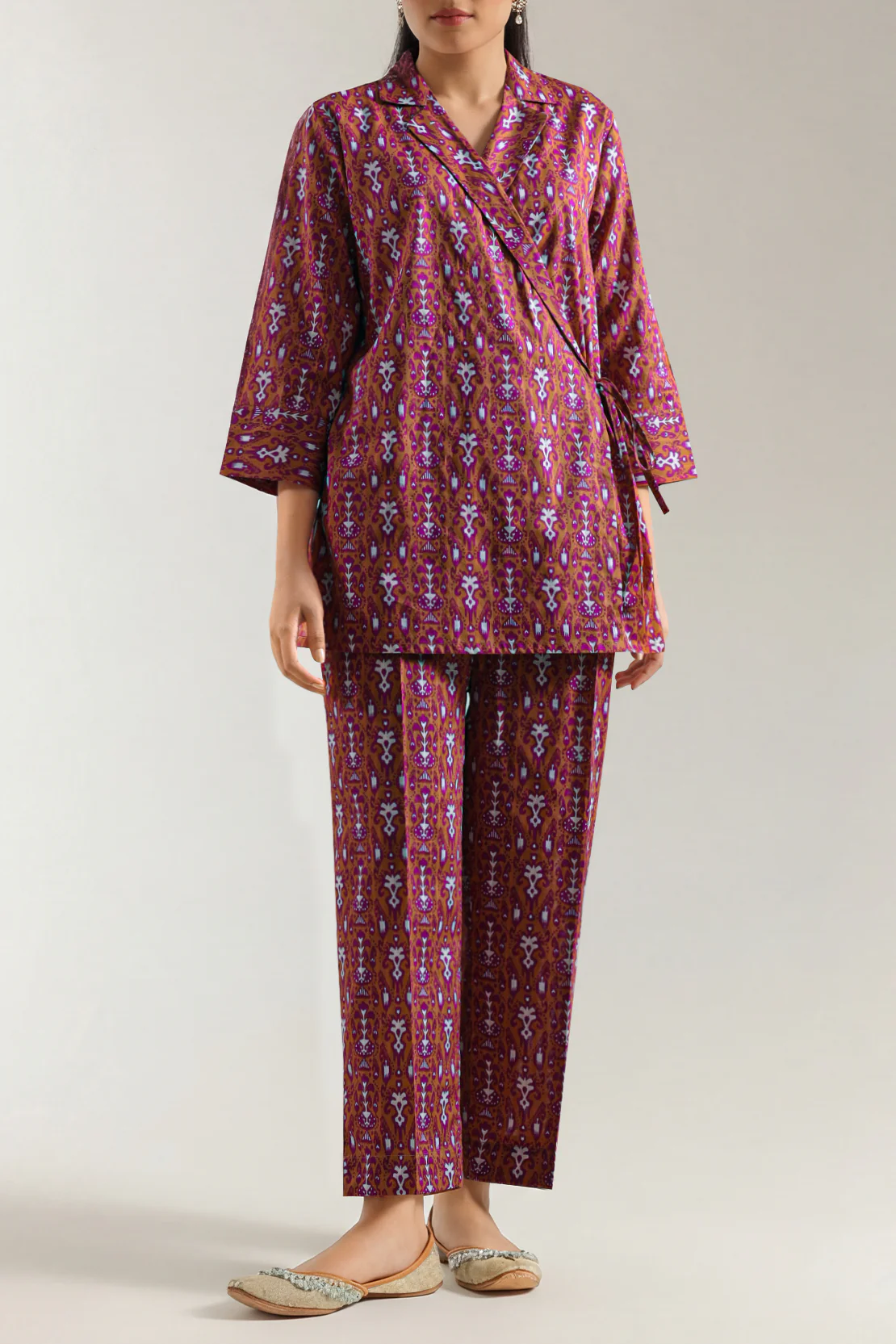 Printed Lawn Stitched 2 Piece (Shirt/Trouser)