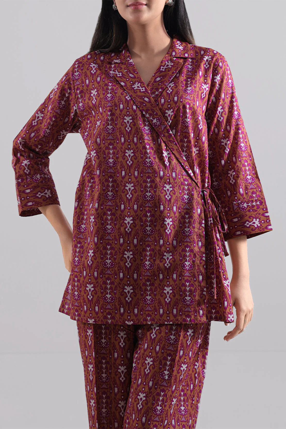 Printed Lawn Stitched 2 Piece (Shirt/Trouser) - Image 2