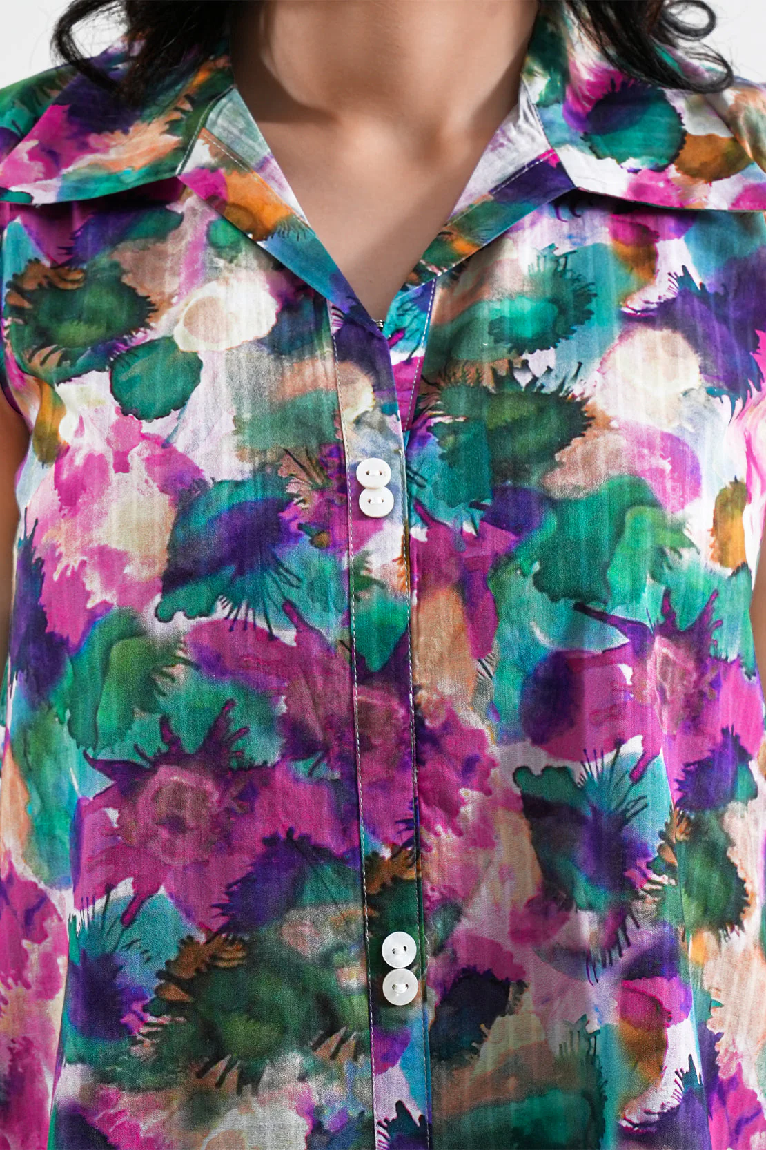 Printed Lawn Stitched 2 Piece (Shirt/Trouser) - Image 4