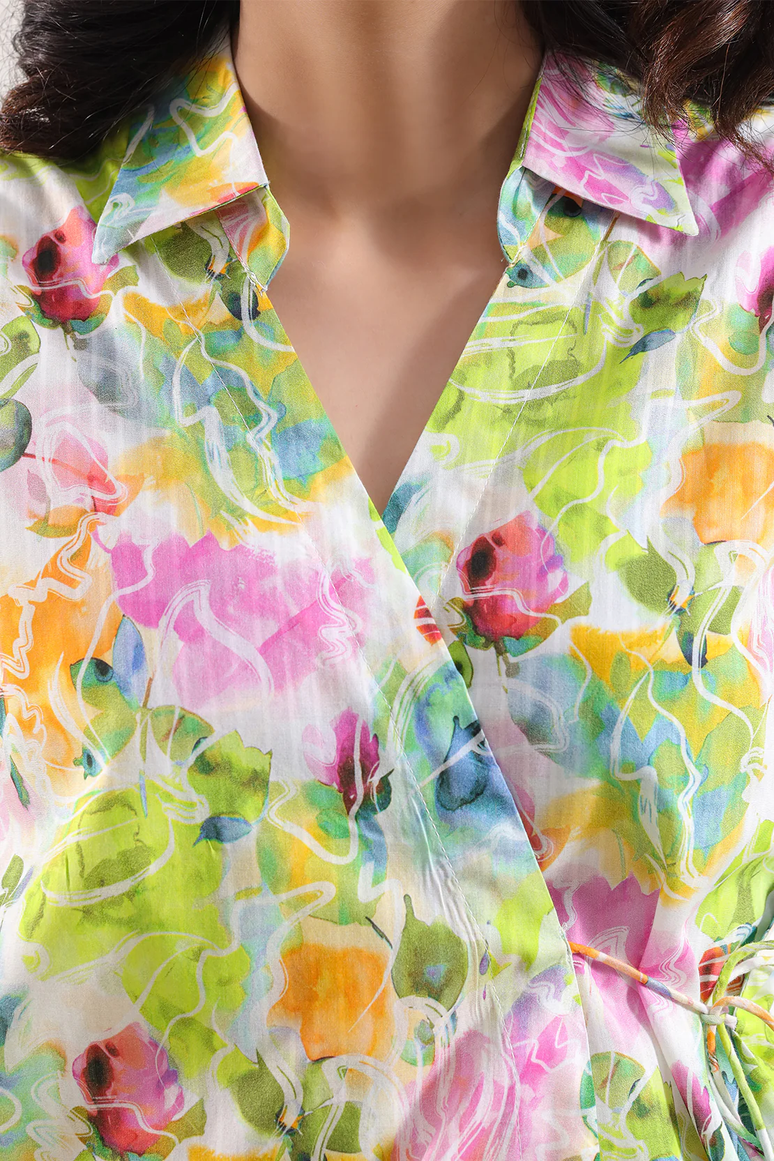 Printed Lawn Stitched 2 Piece (Shirt/Trouser) - Image 5