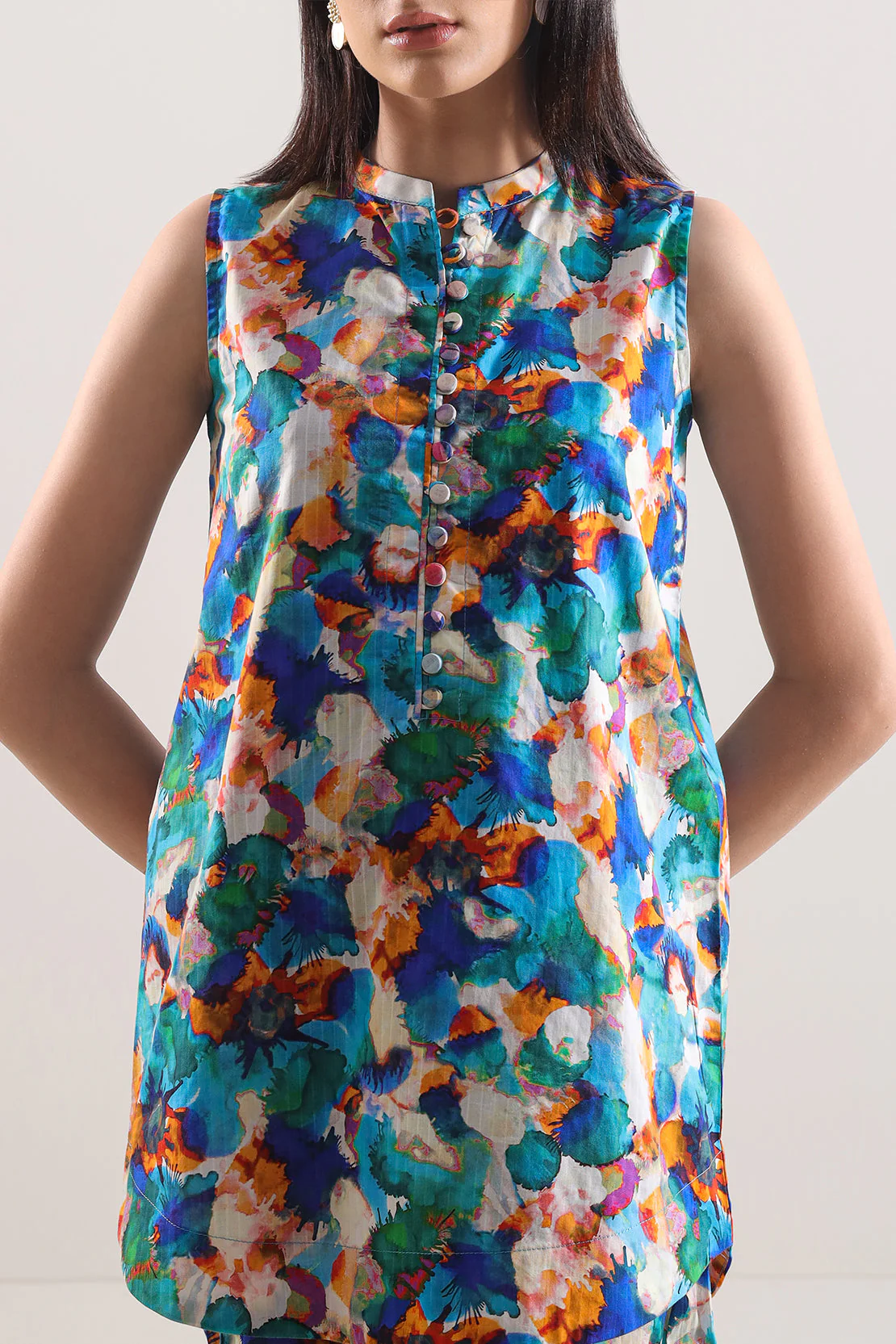 Printed Lawn Stitched 2 Piece (Shirt/Trouser) - Image 3