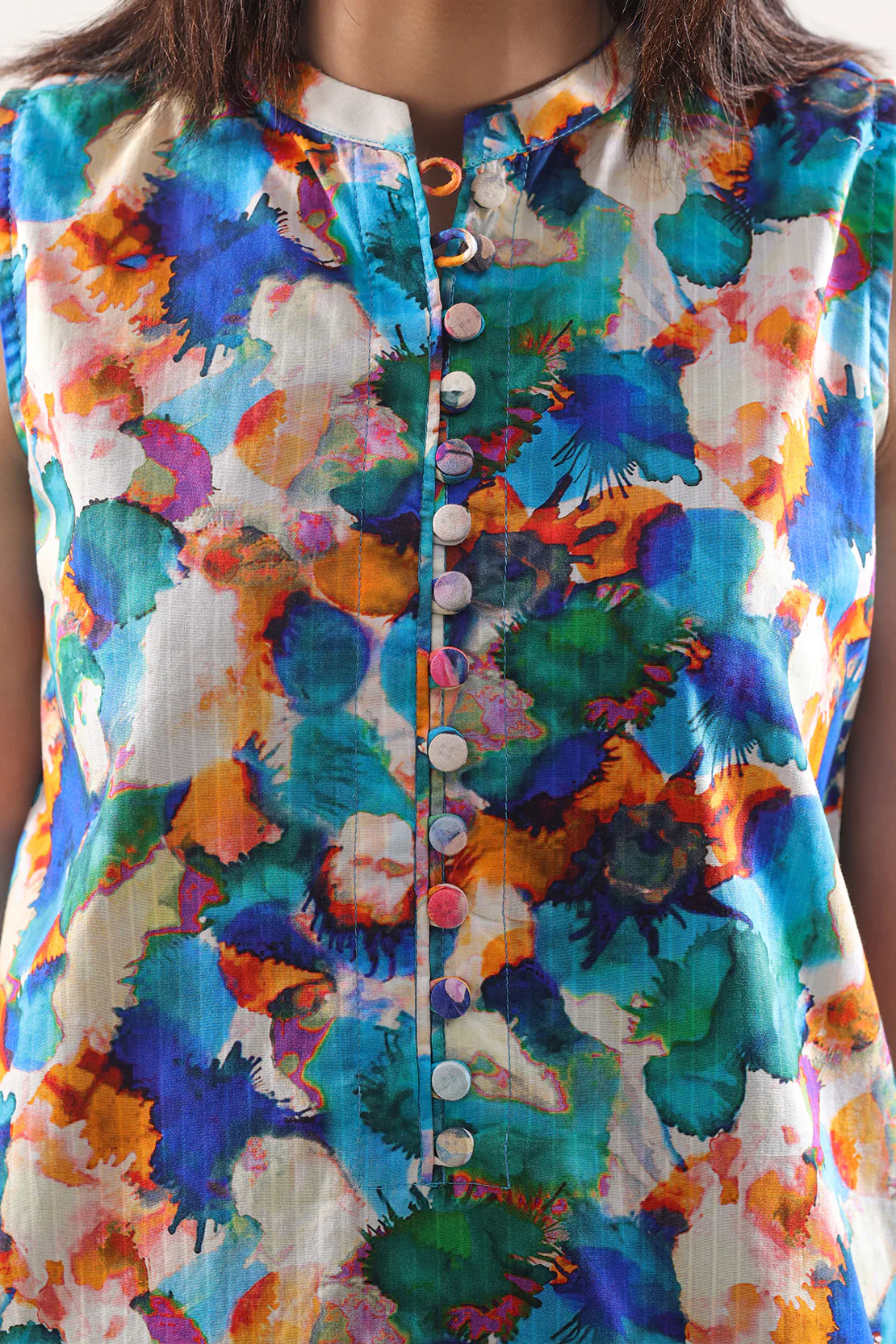 Printed Lawn Stitched 2 Piece (Shirt/Trouser) - Image 4