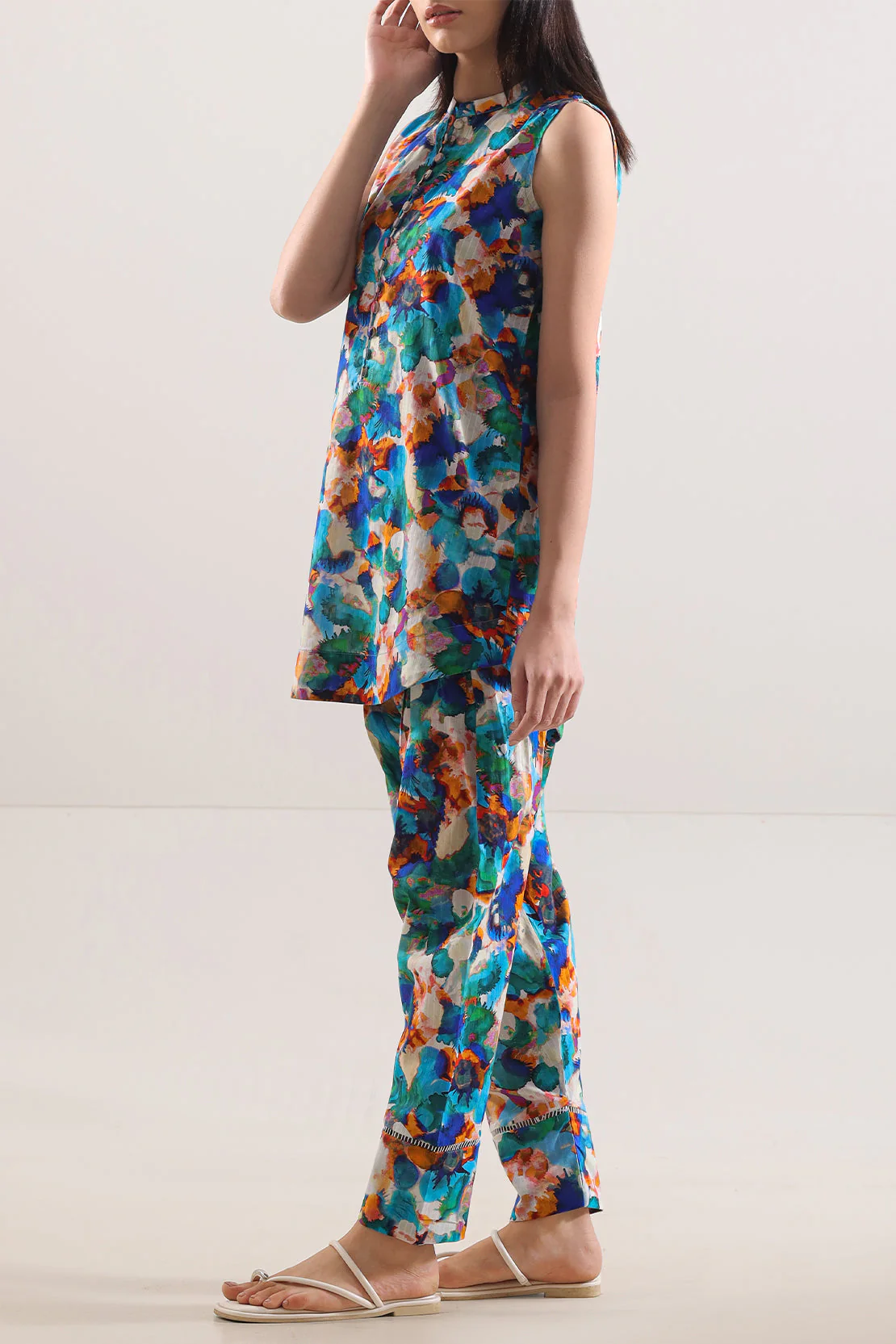 Printed Lawn Stitched 2 Piece (Shirt/Trouser) - Image 5