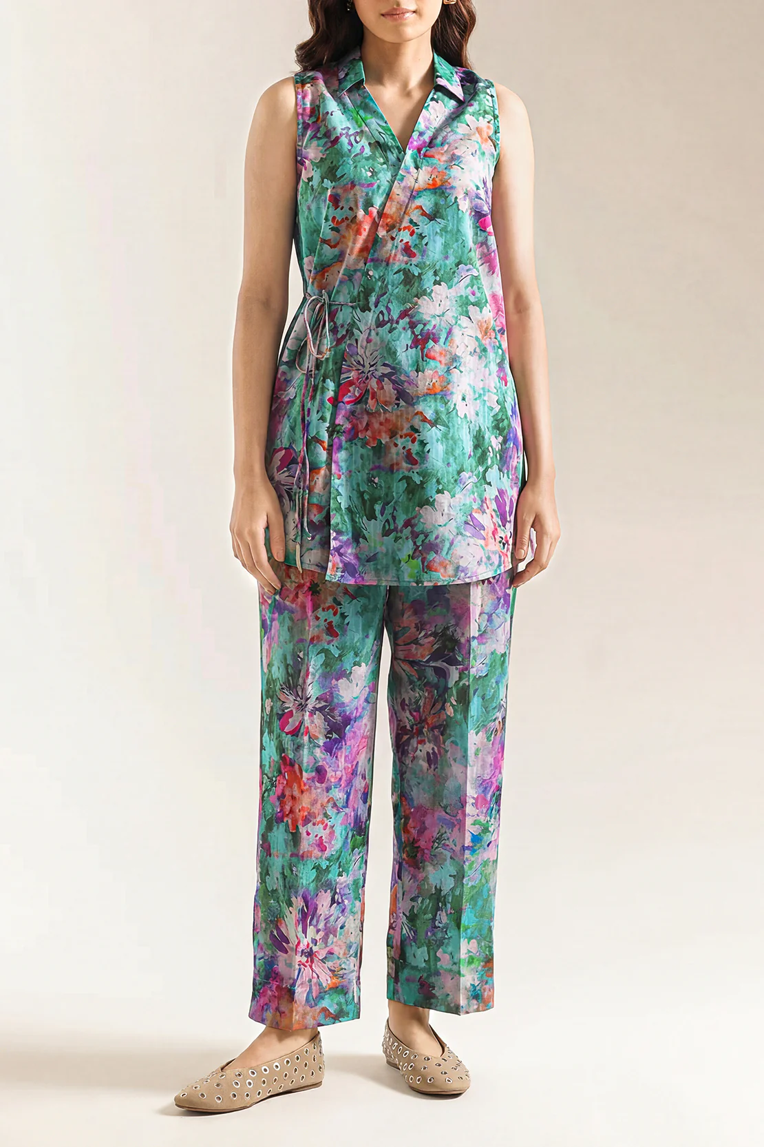 Printed Lawn Stitched 2 Piece (Shirt/Trouser)