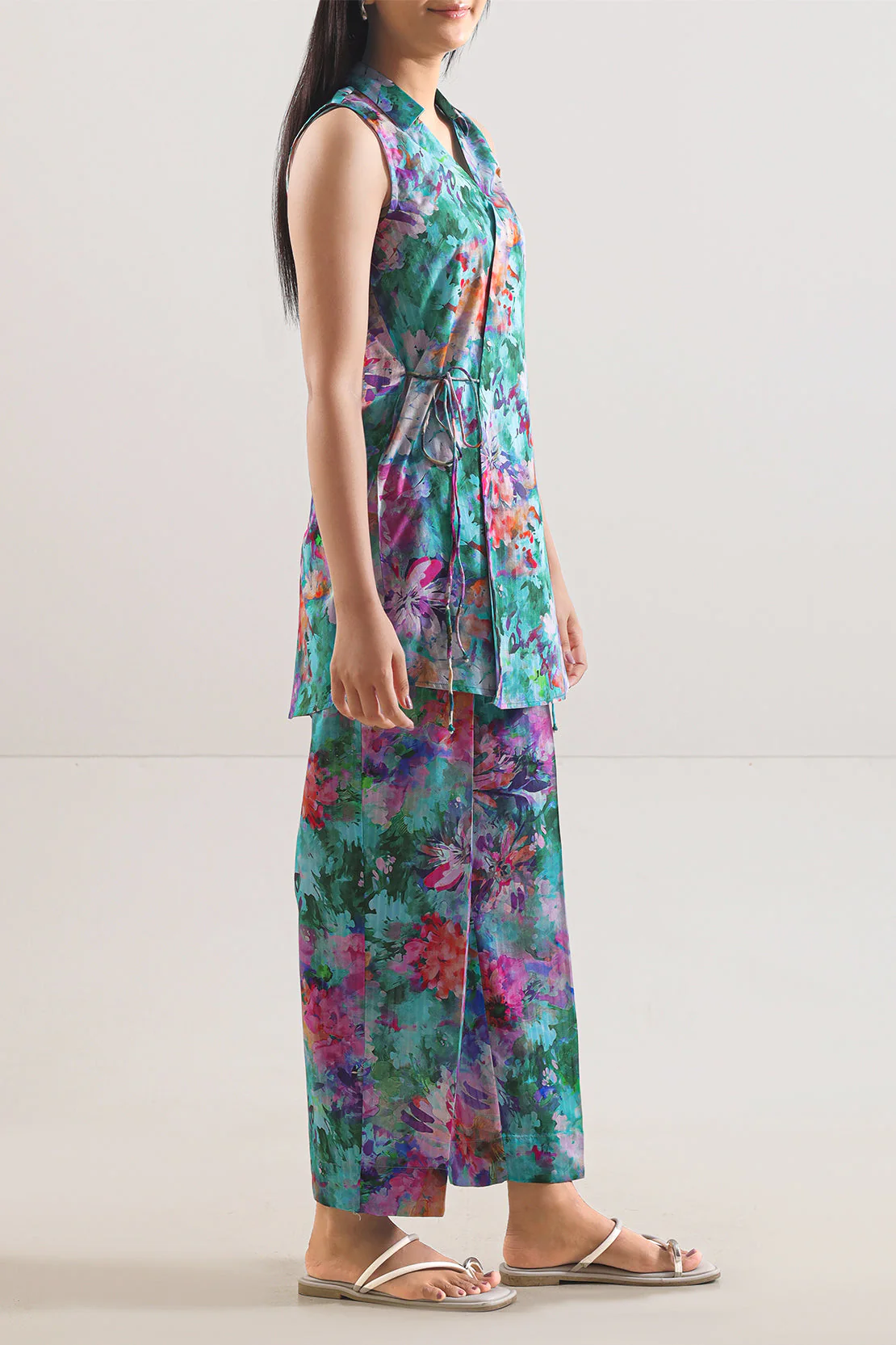 Printed Lawn Stitched 2 Piece (Shirt/Trouser) - Image 3