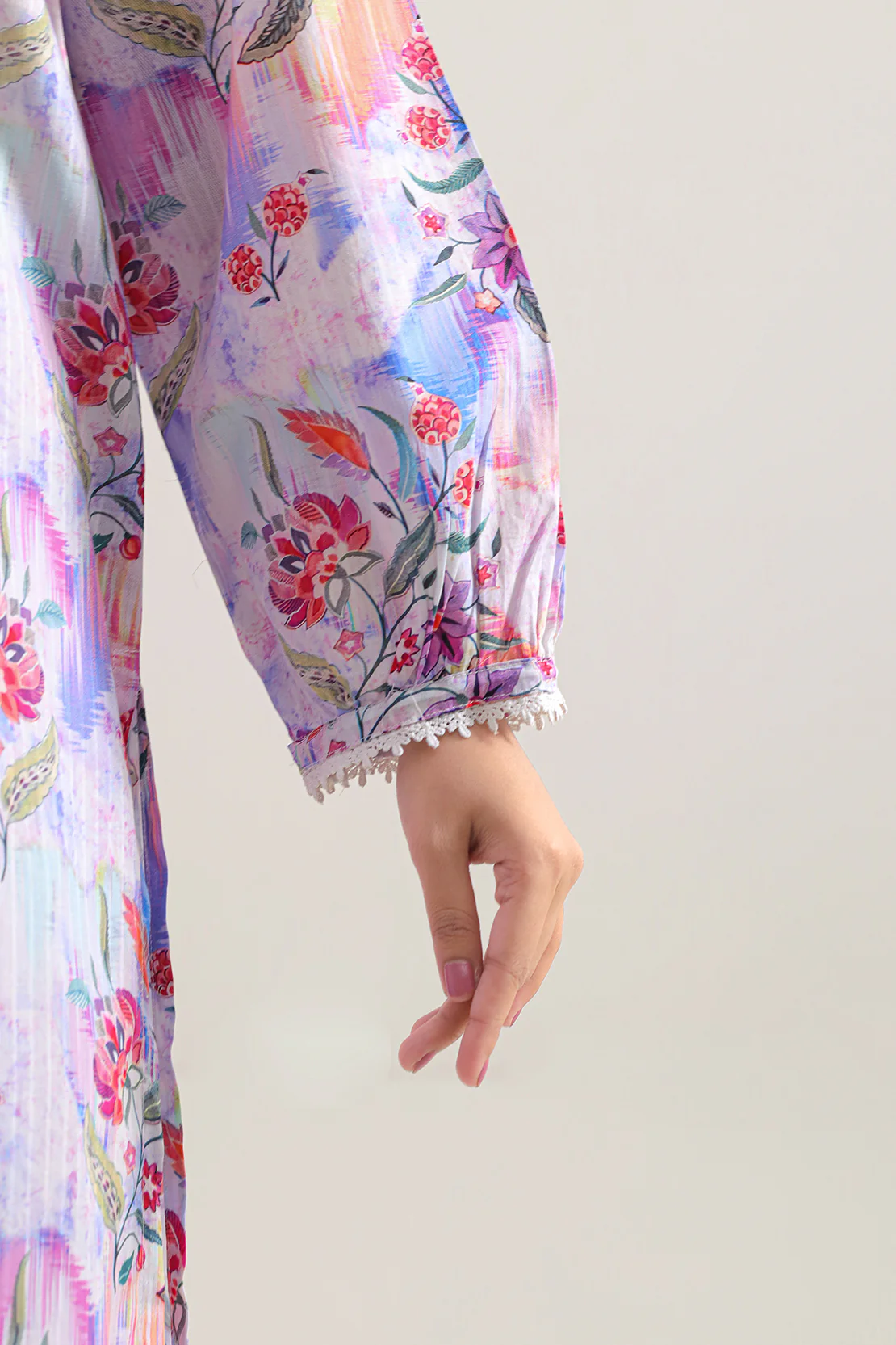 Printed Lawn Stitched 2 Piece (Shirt/Trouser) - Image 4