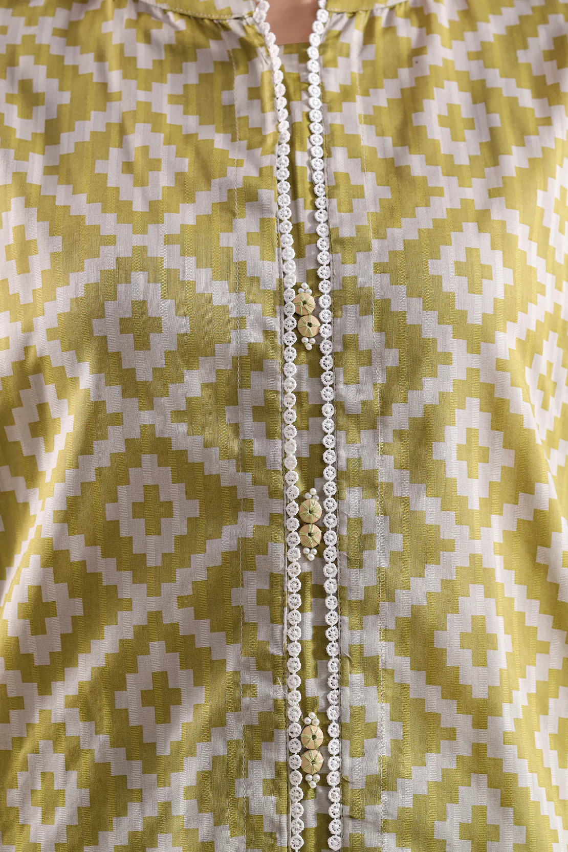 Printed Lawn Stitched 2 Piece (Shirt/Trouser) - Image 3