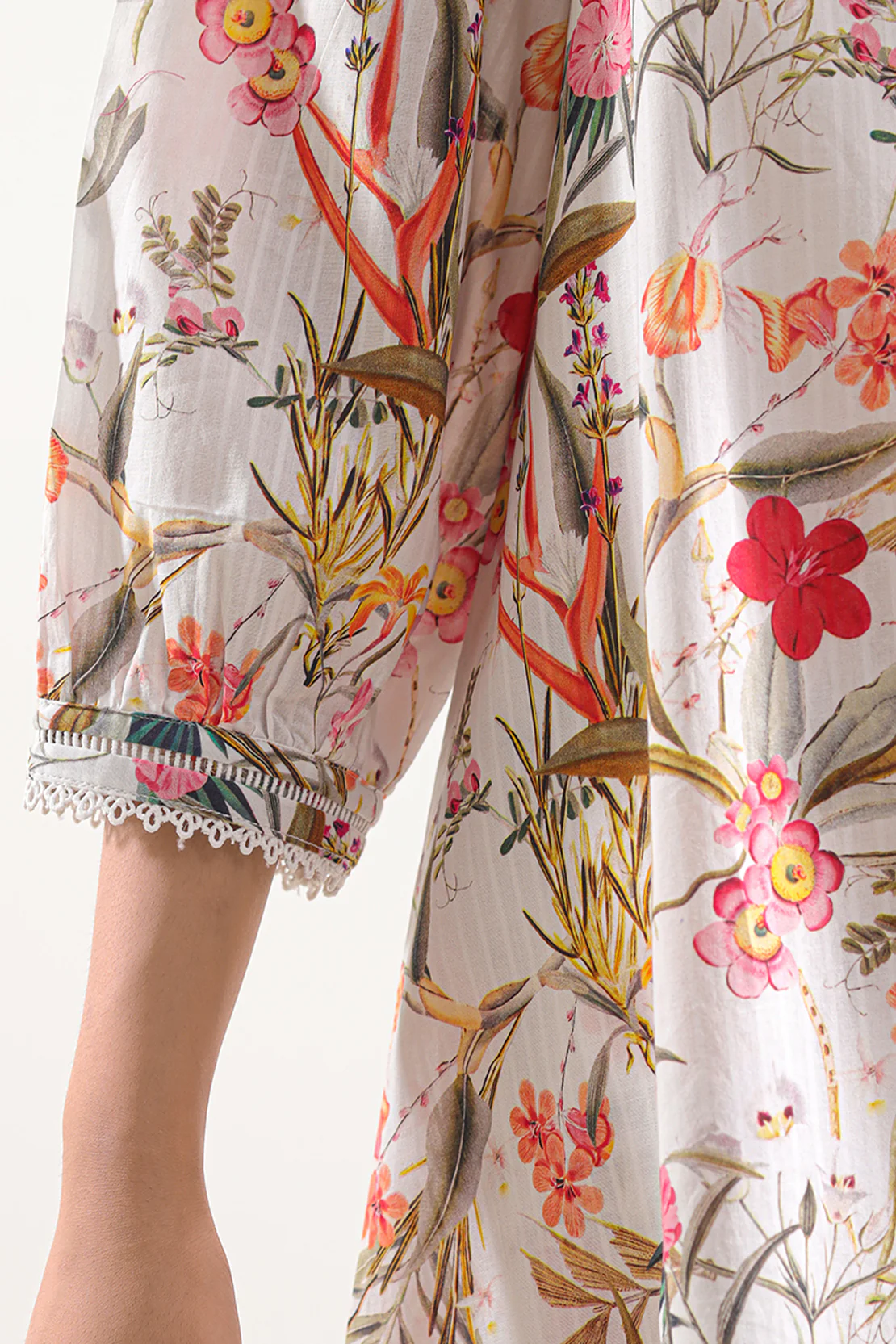 Printed Lawn Stitched 2 Piece (Shirt/Trouser) - Image 4
