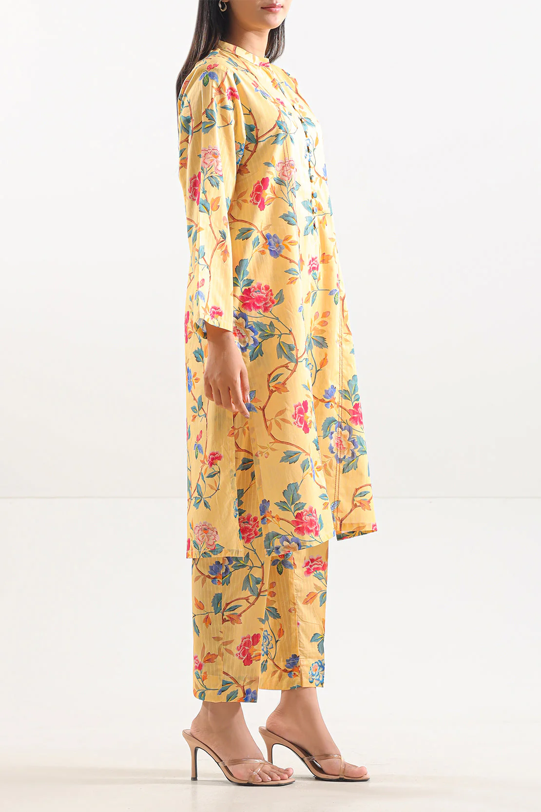 Printed Lawn Stitched 2 Piece (Shirt/Trouser) - Image 2