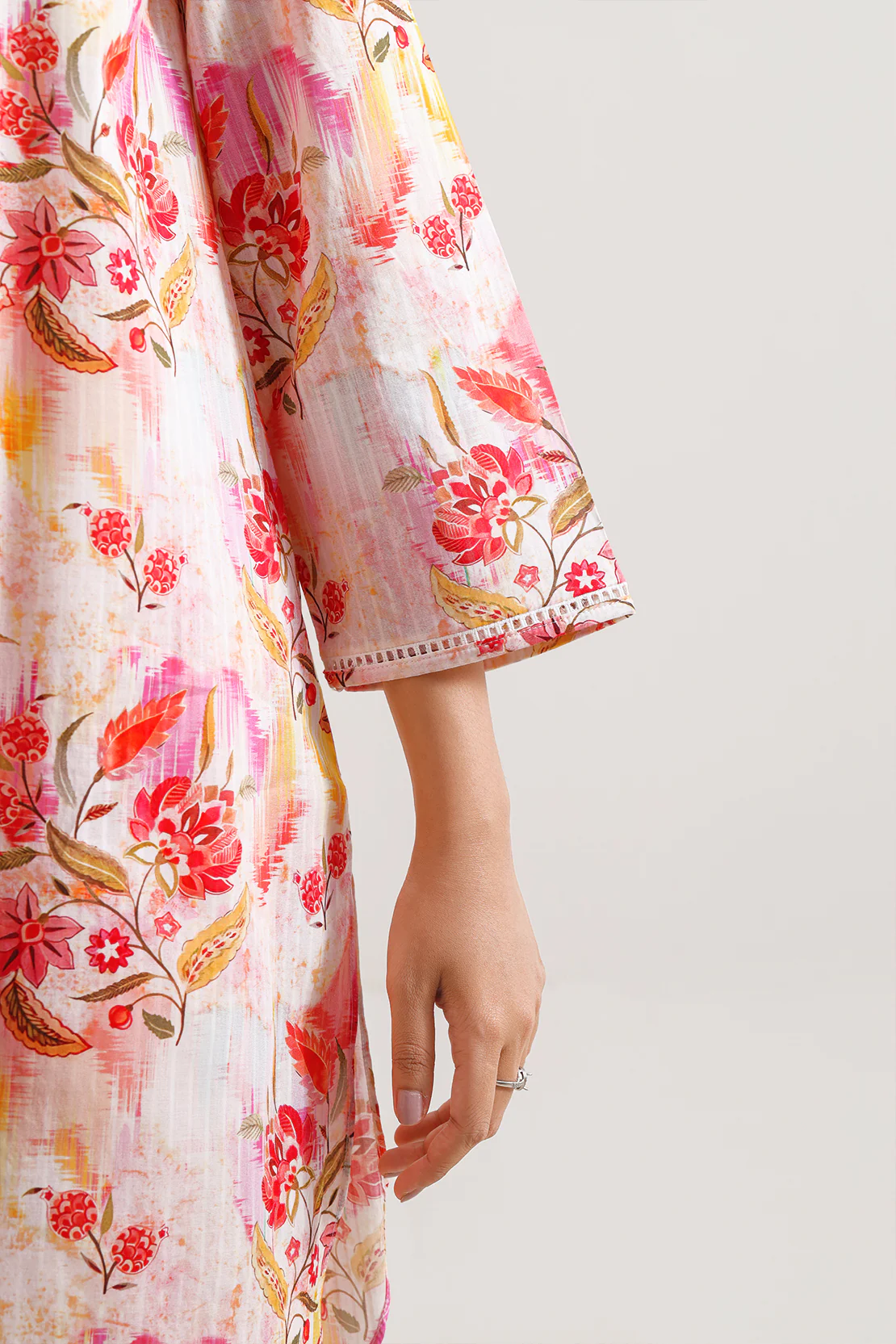 Printed Lawn Stitched 2 Piece (Shirt/Trouser) - Image 4