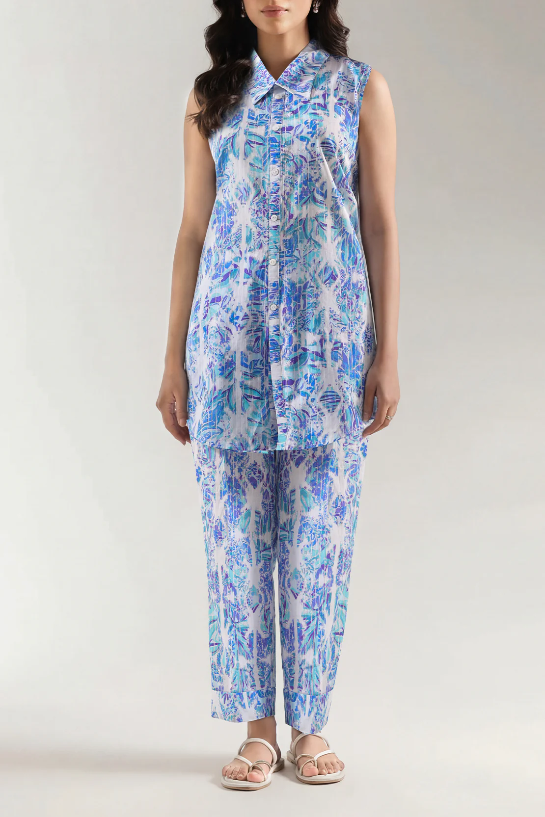 Printed Lawn Stitched 2 Piece (Shirt/Trouser)