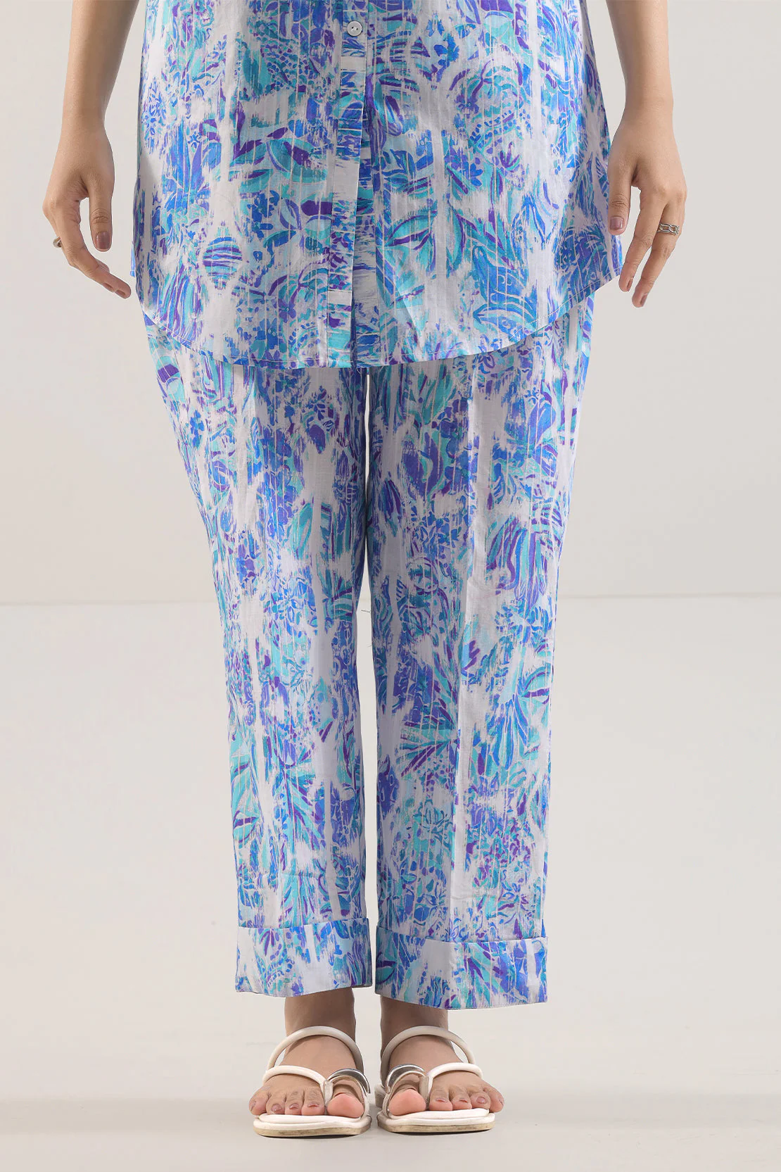 Printed Lawn Stitched 2 Piece (Shirt/Trouser) - Image 5