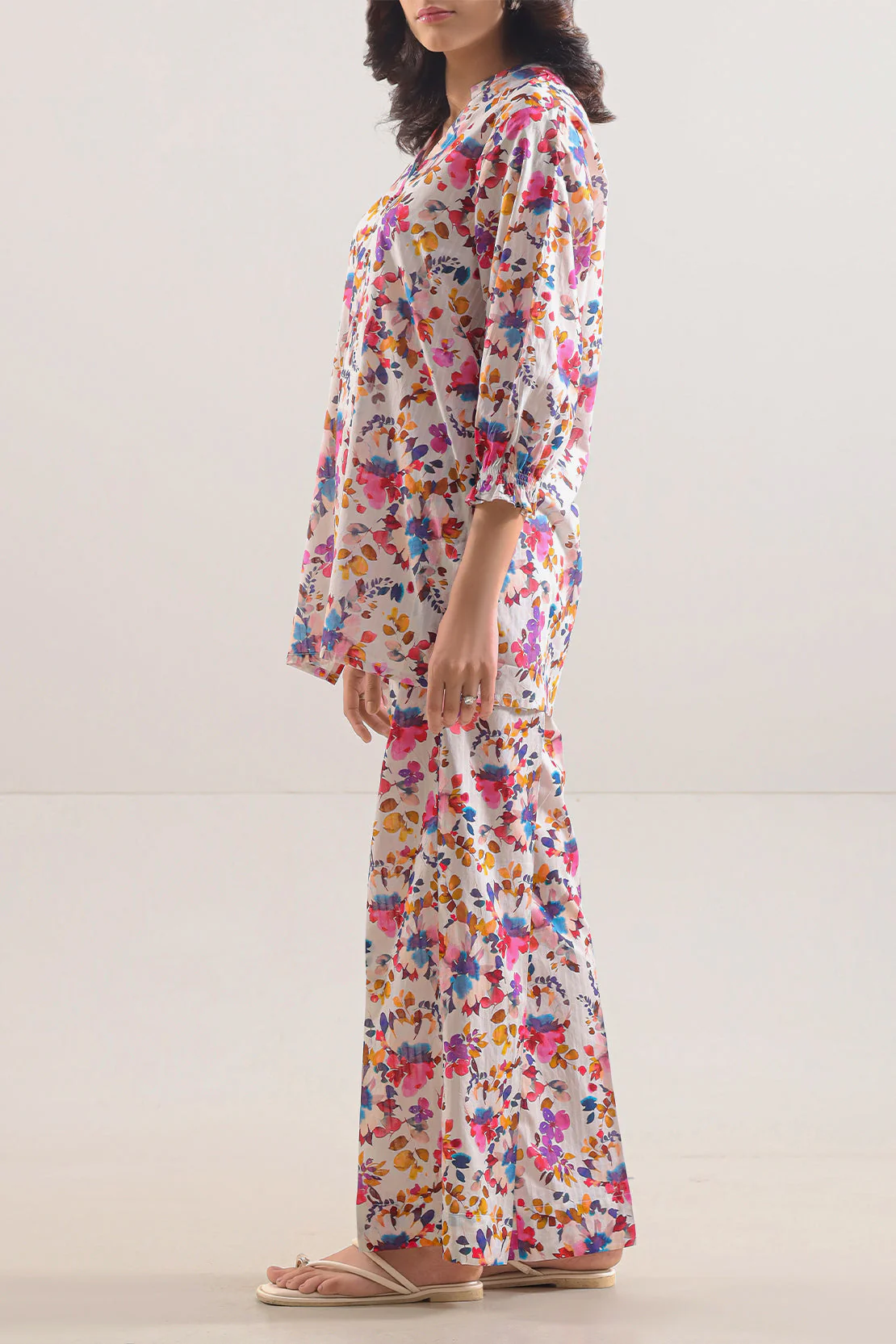 Printed Lawn Stitched 2 Piece (Shirt/Trouser) - Image 2