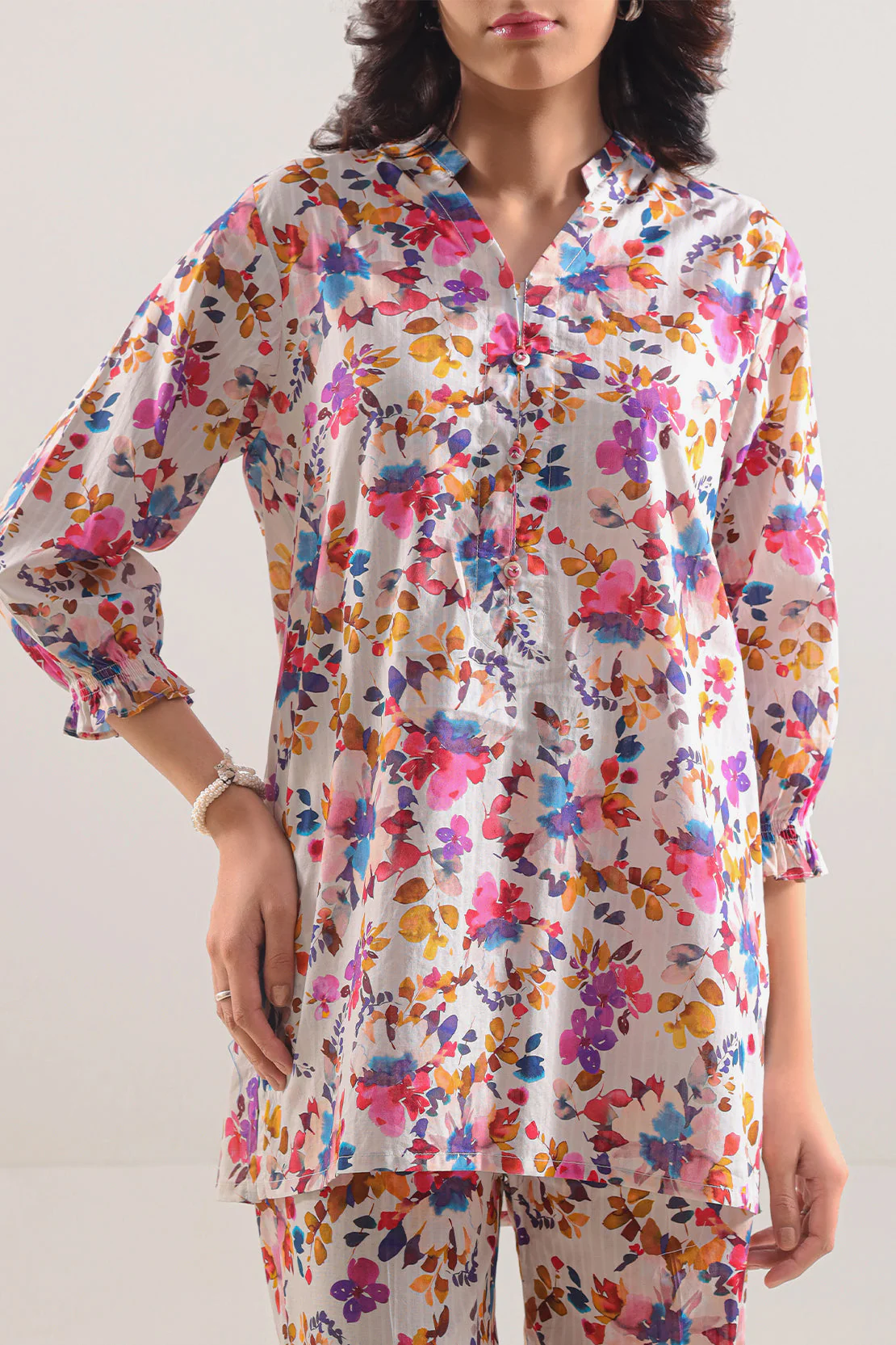 Printed Lawn Stitched 2 Piece (Shirt/Trouser) - Image 3