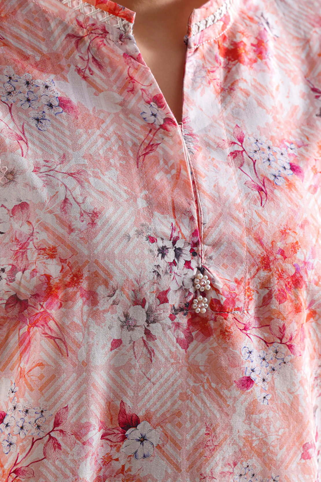Printed Lawn Stitched 2 Piece (Shirt/Trouser) - Image 4