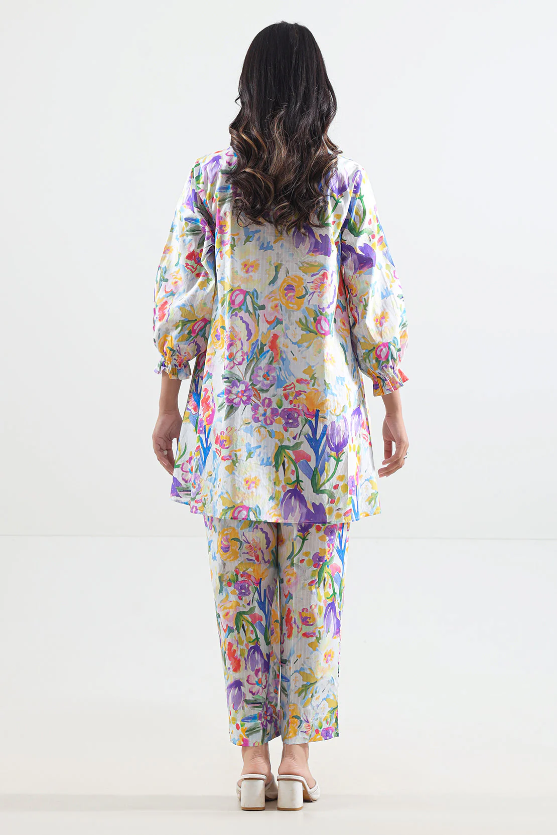 Printed Lawn Stitched 2 Piece (Shirt/Trouser) - Image 6