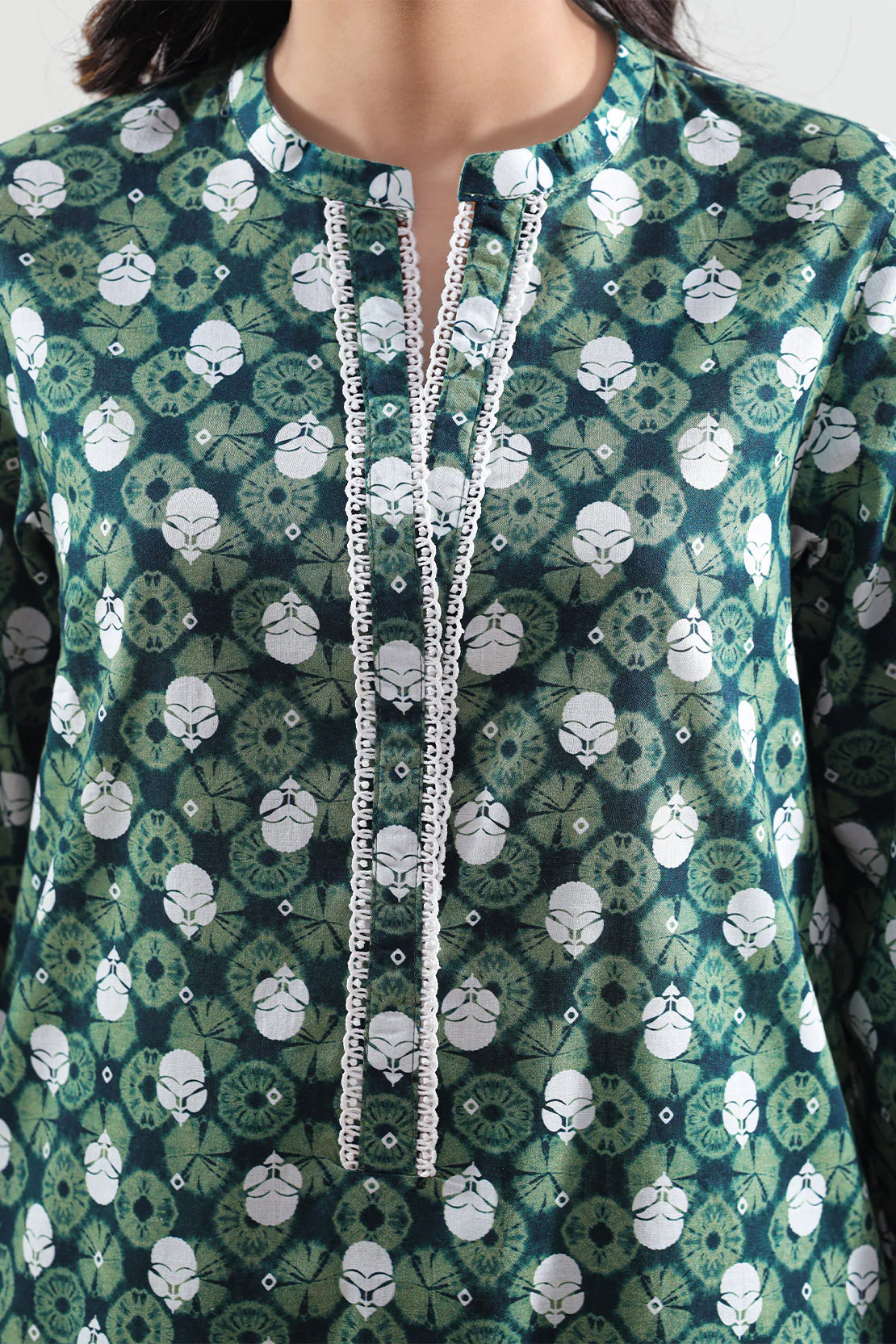 Printed Lawn Stitched 2 Piece (Shirt/Trouser) - Image 3