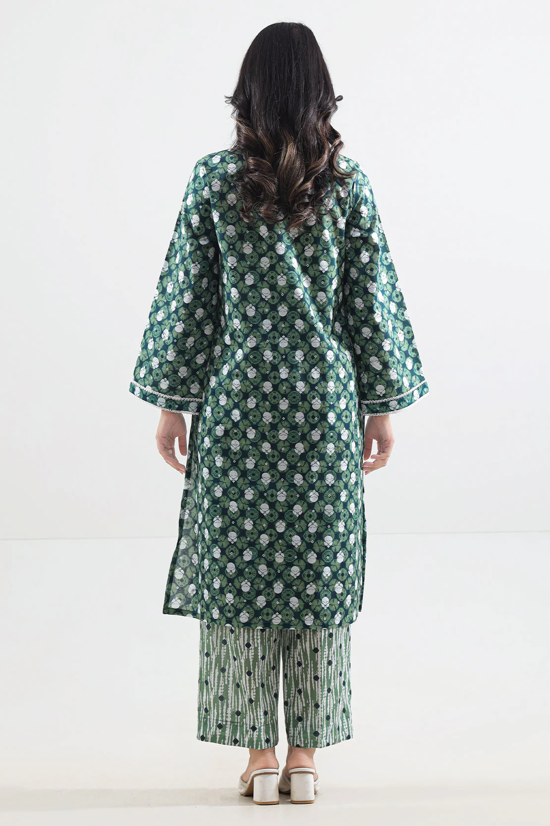 Printed Lawn Stitched 2 Piece (Shirt/Trouser) - Image 6