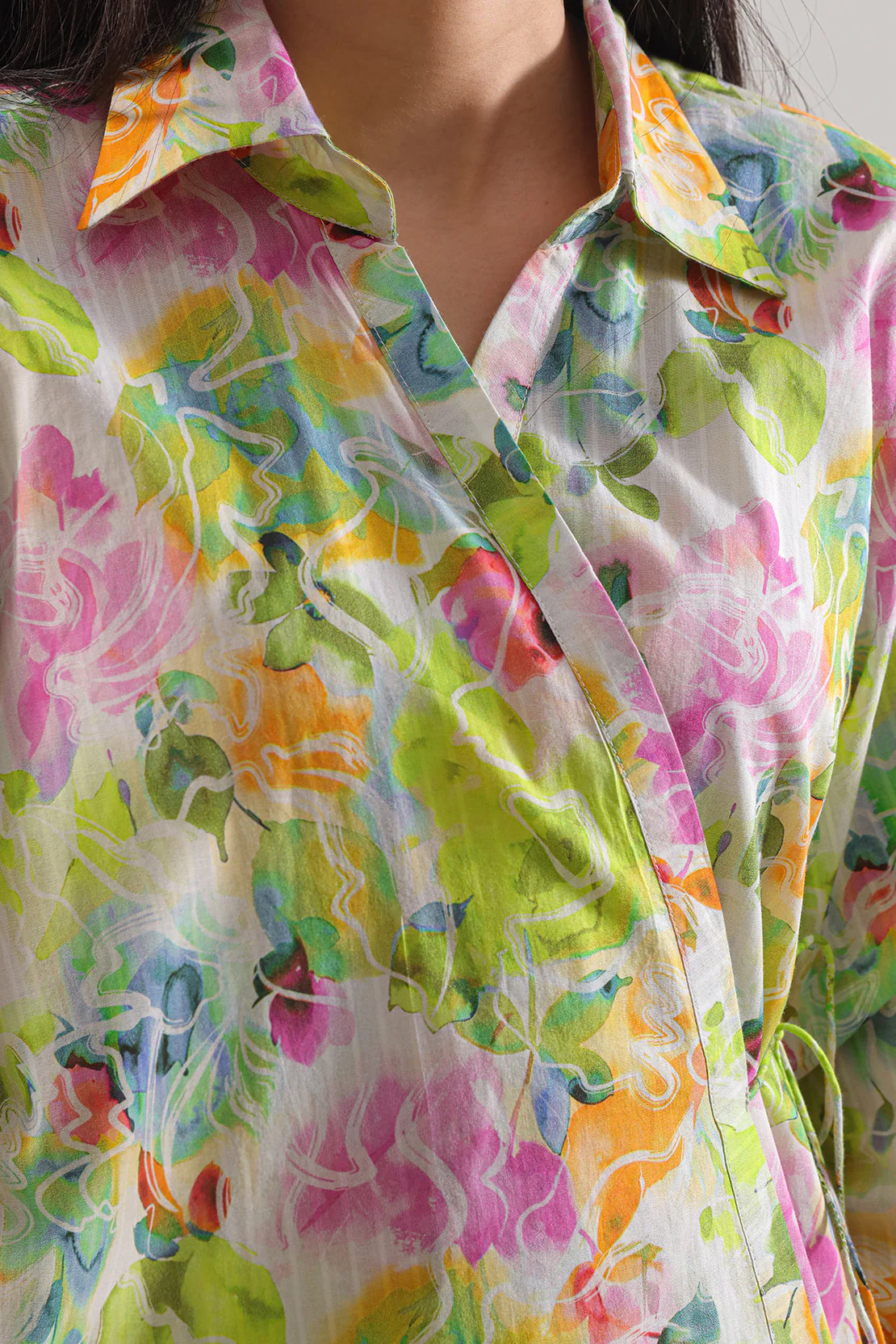 Printed Lawn Stitched 2 Piece (Shirt/Trouser) - Image 3