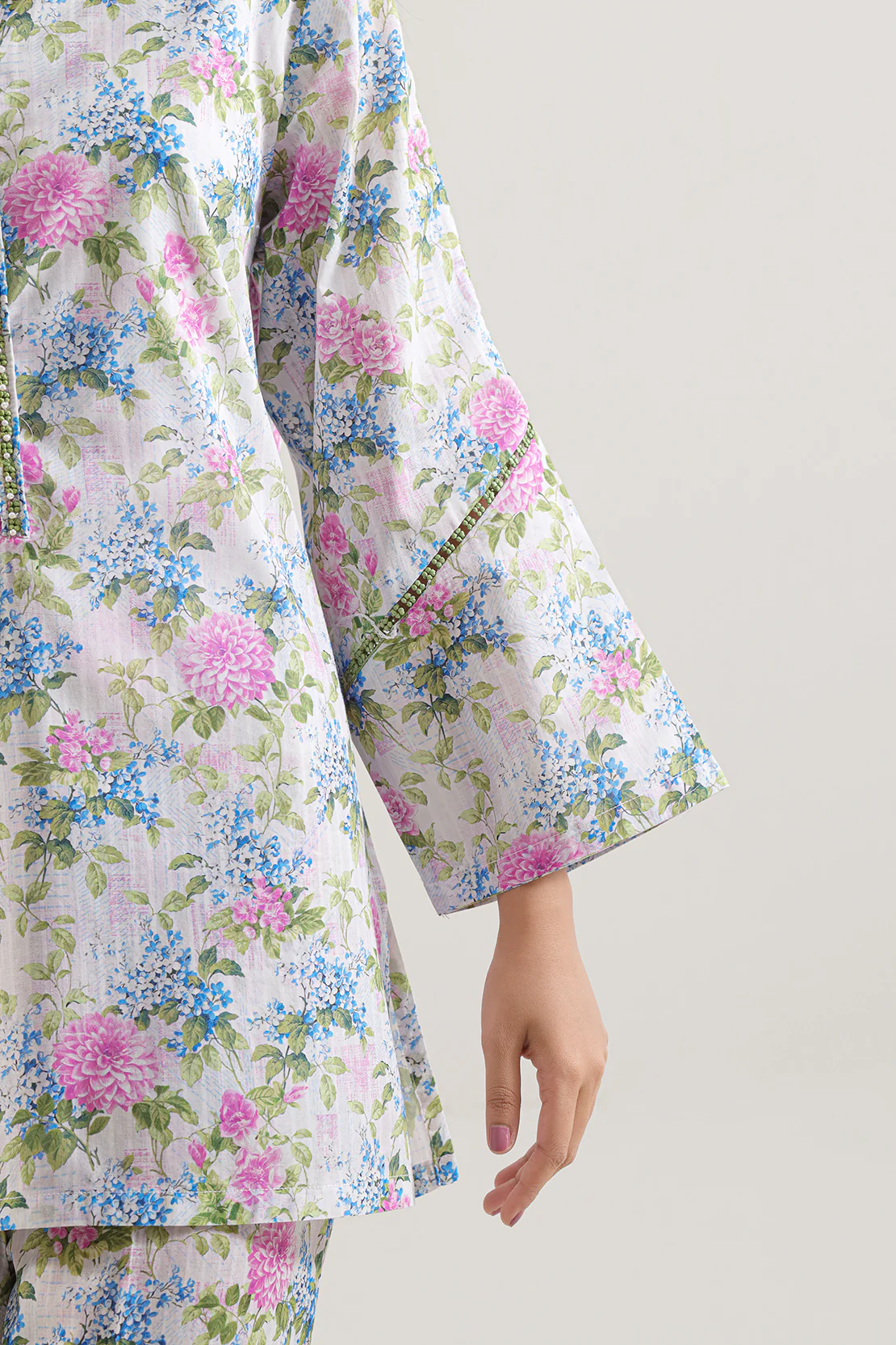 Printed Lawn Stitched 2 Piece (Shirt/Trouser) - Image 5