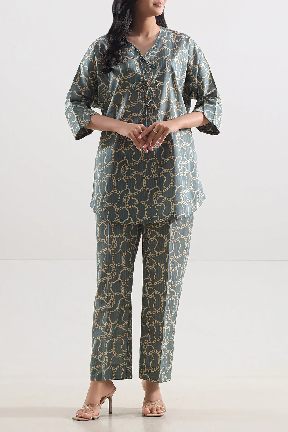 Printed Lawn Stitched 2 Piece (Shirt/Trouser)