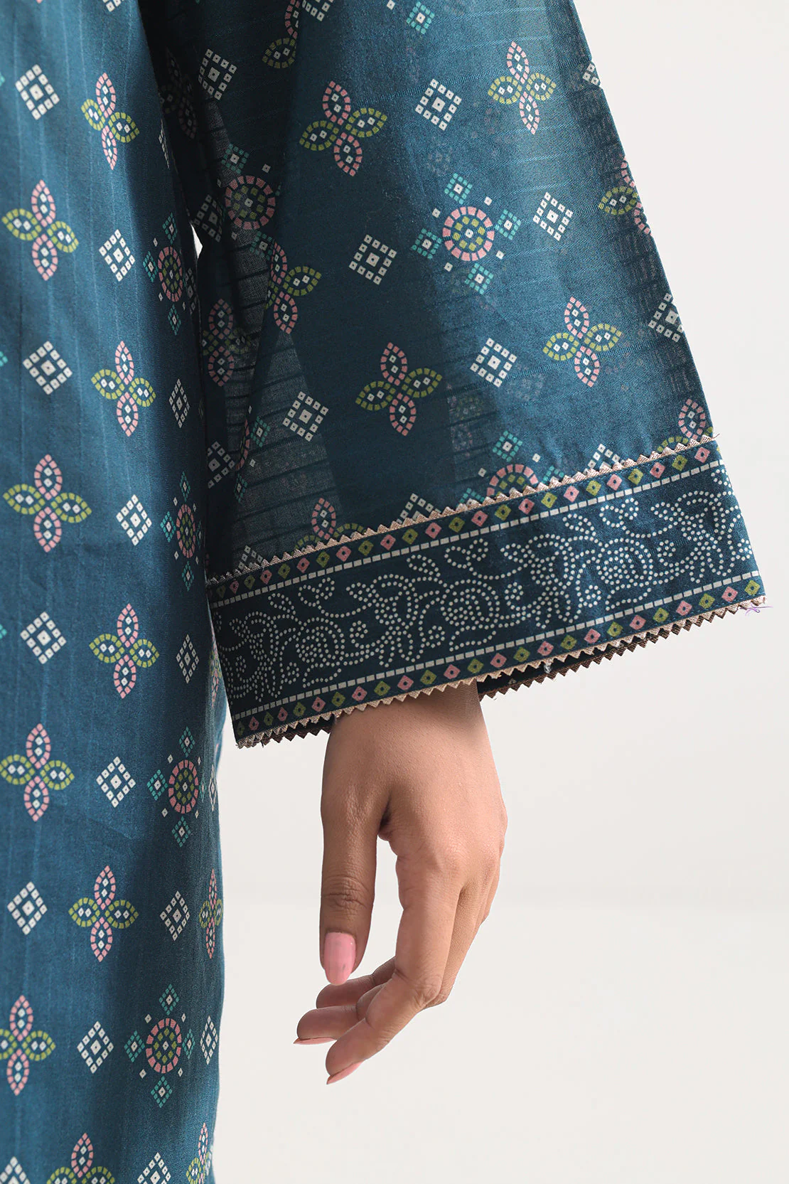 Printed Lawn Stitched 2 Piece (Shirt/Trouser) - Image 7