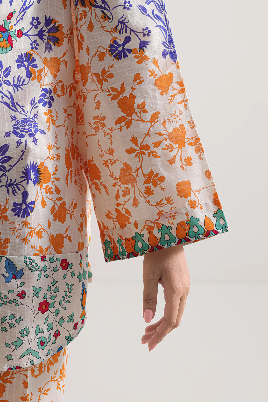 Printed Lawn Stitched 2 Piece (Shirt/Trouser) - Image 6