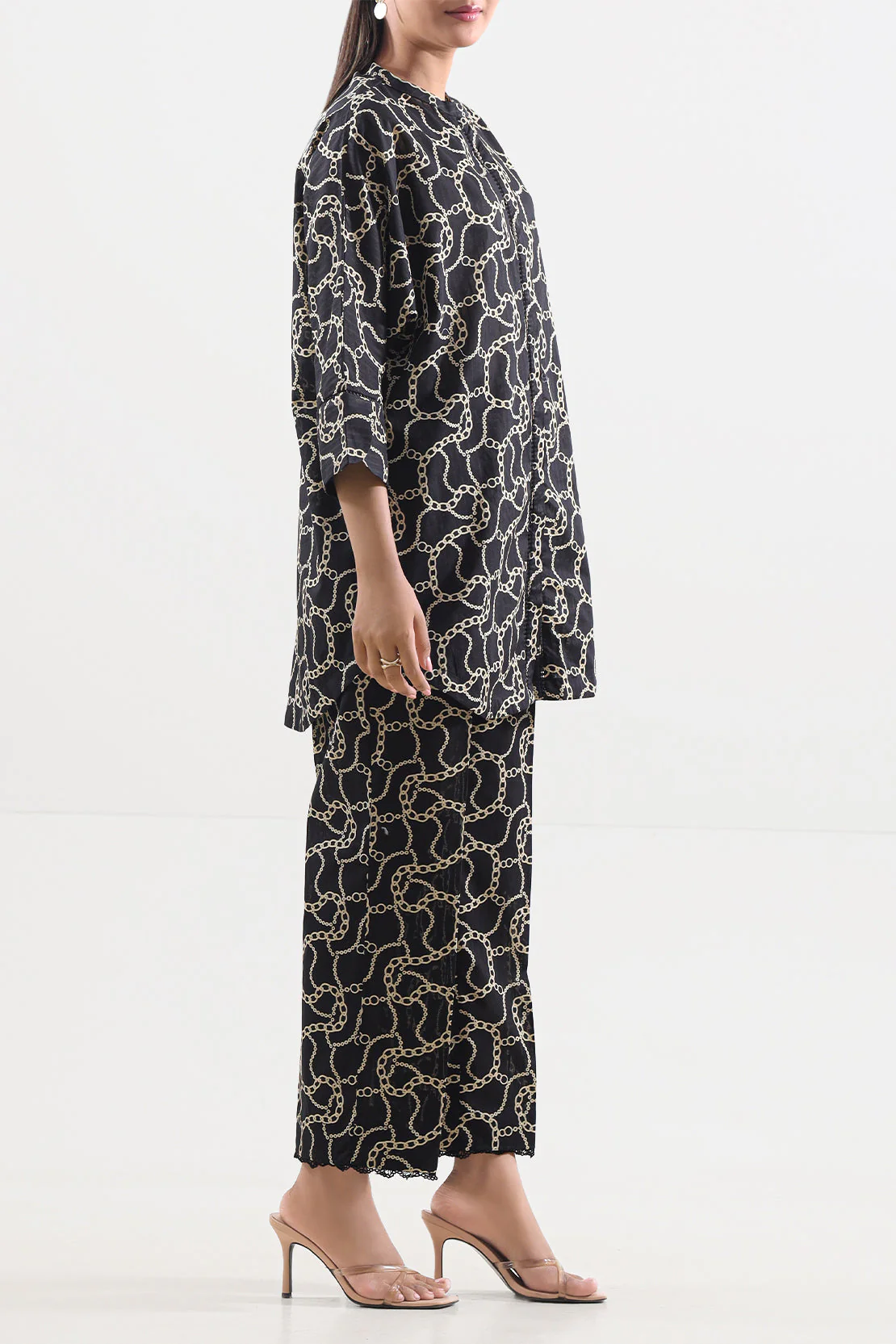 Printed Lawn Stitched 2 Piece (Shirt/Trouser) - Image 2