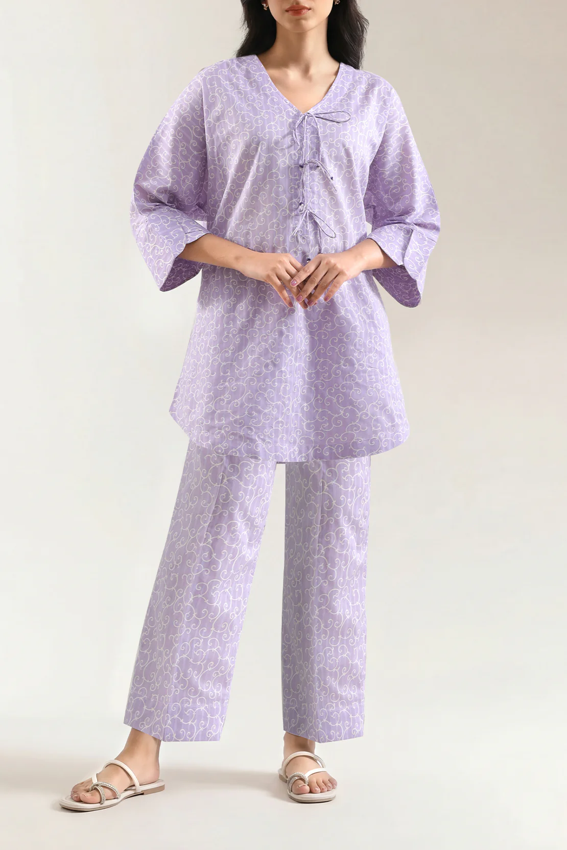 Printed Lawn Stitched 2 Piece (Shirt/Trouser)