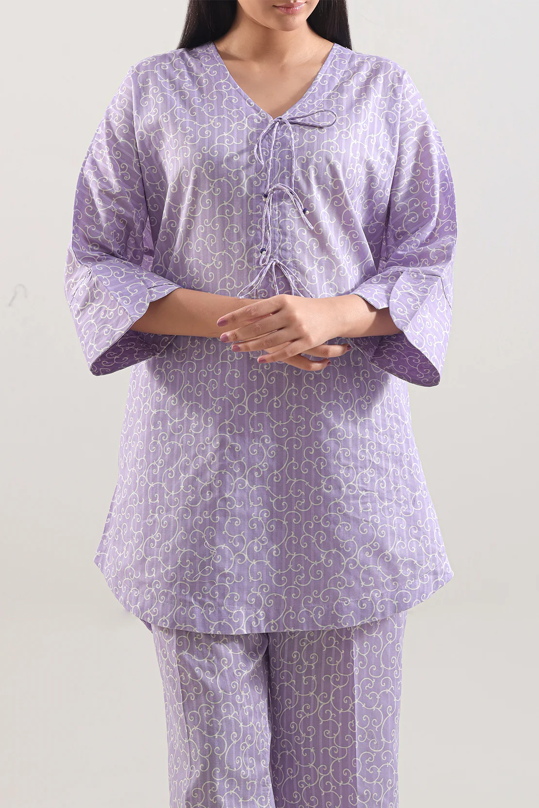 Printed Lawn Stitched 2 Piece (Shirt/Trouser) - Image 2