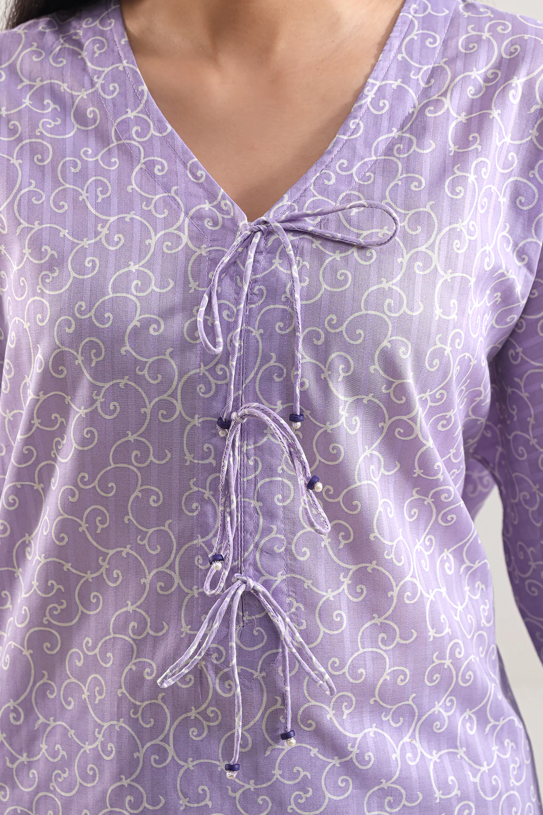 Printed Lawn Stitched 2 Piece (Shirt/Trouser) - Image 4
