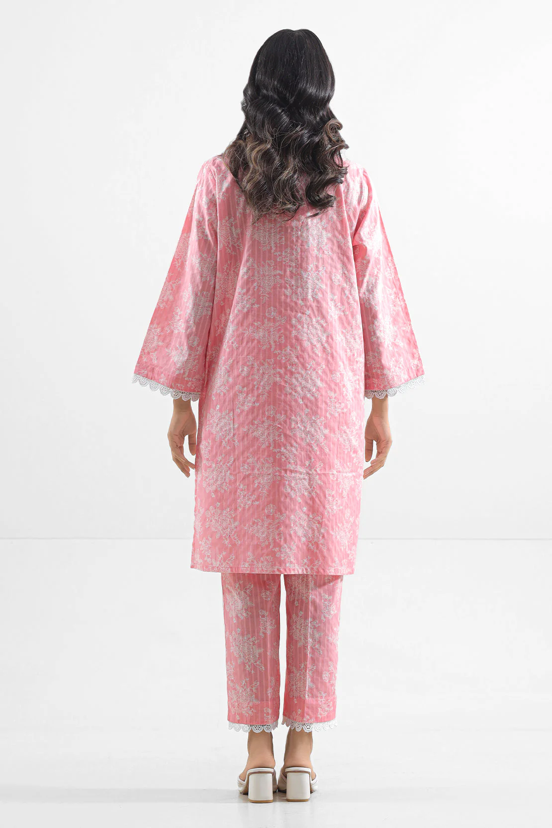 Printed Lawn Stitched 2 Piece (Shirt/Trouser) - Image 2