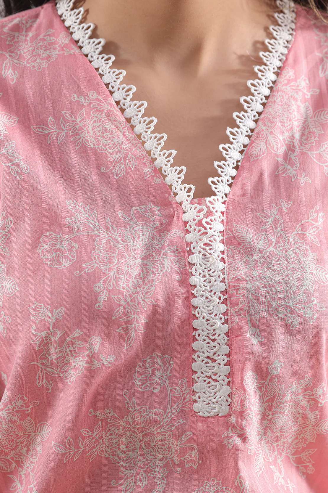 Printed Lawn Stitched 2 Piece (Shirt/Trouser) - Image 5