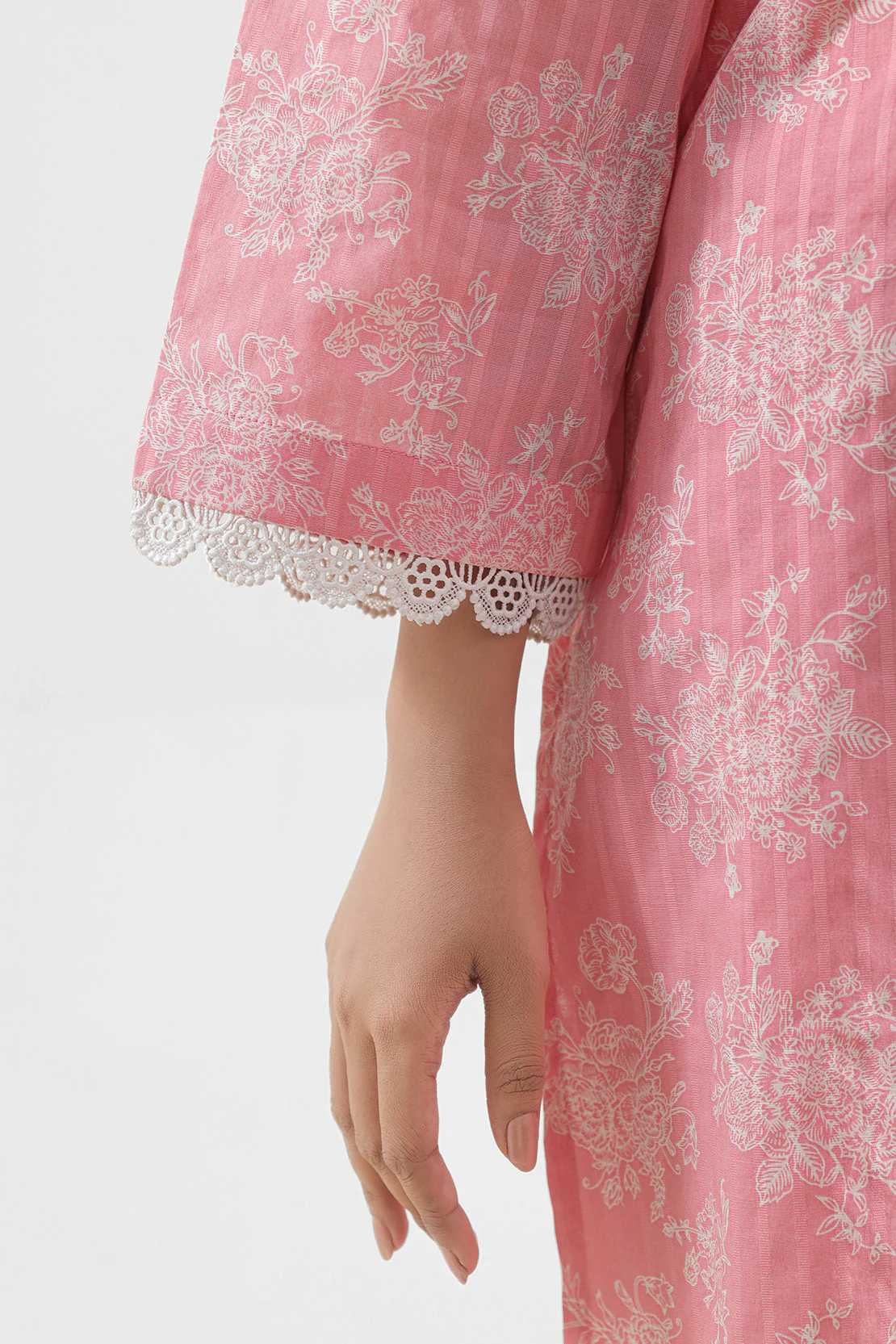 Printed Lawn Stitched 2 Piece (Shirt/Trouser) - Image 6
