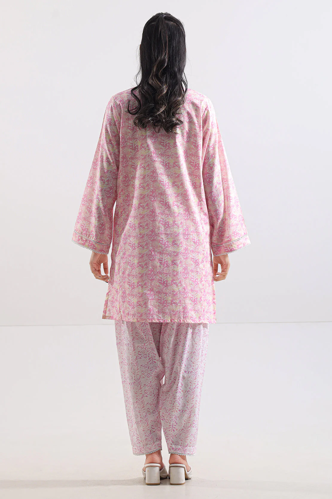 Printed Lawn Stitched 2 Piece (Shirt/Trouser) - Image 6