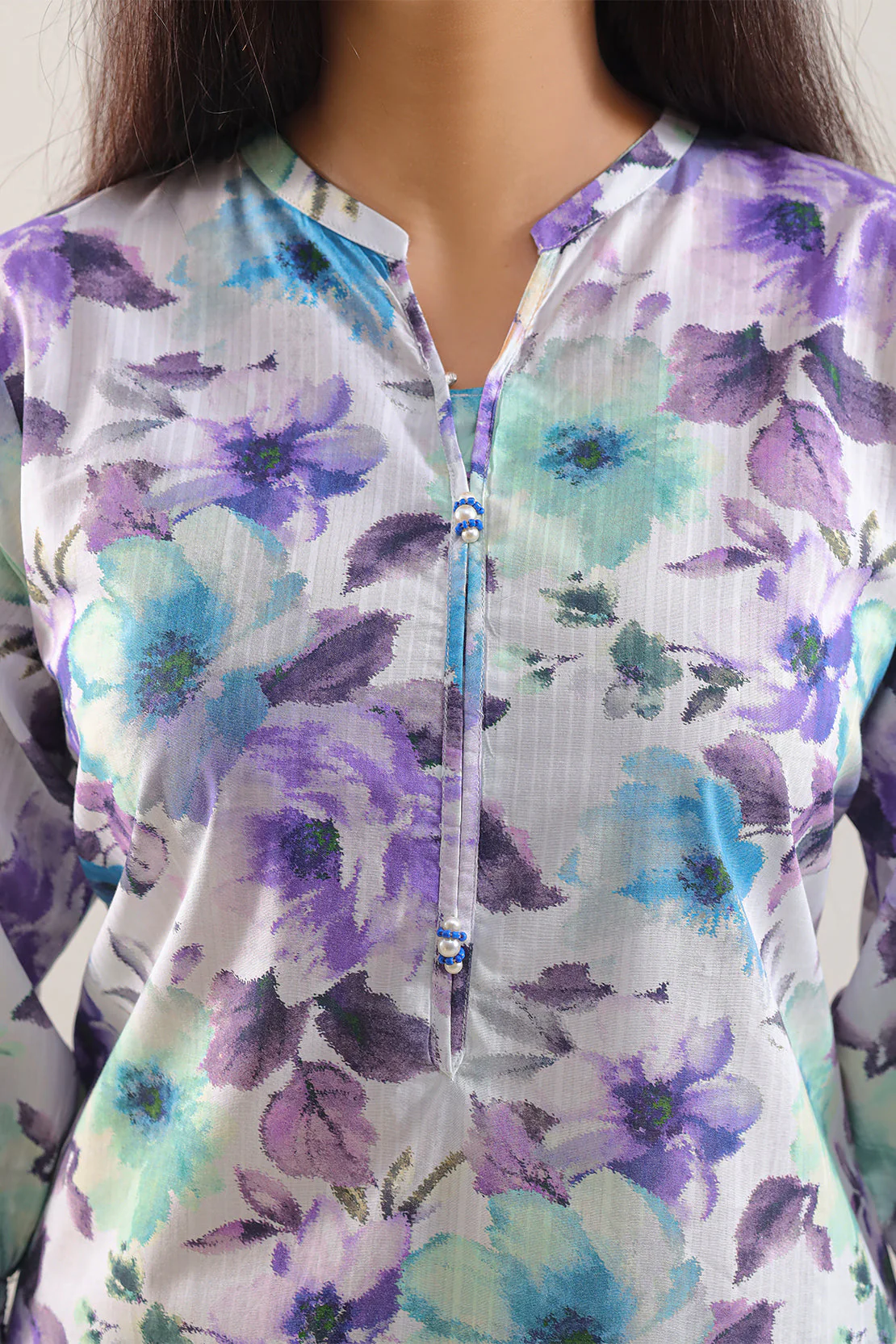Printed Lawn Stitched 2 Piece (Shirt/Trouser) - Image 3