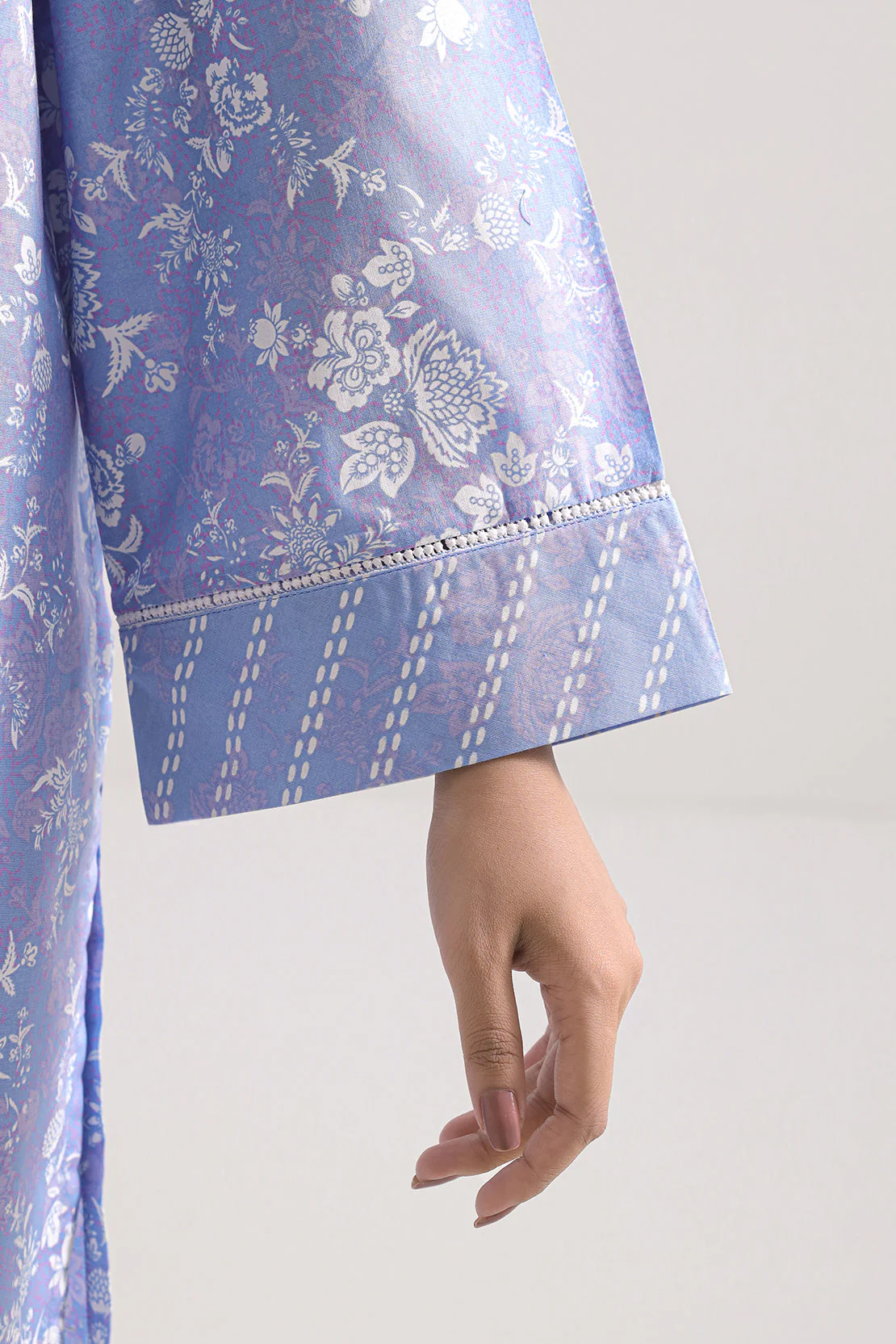 Printed Lawn Stitched 2 Piece (Shirt/Trouser) - Image 5