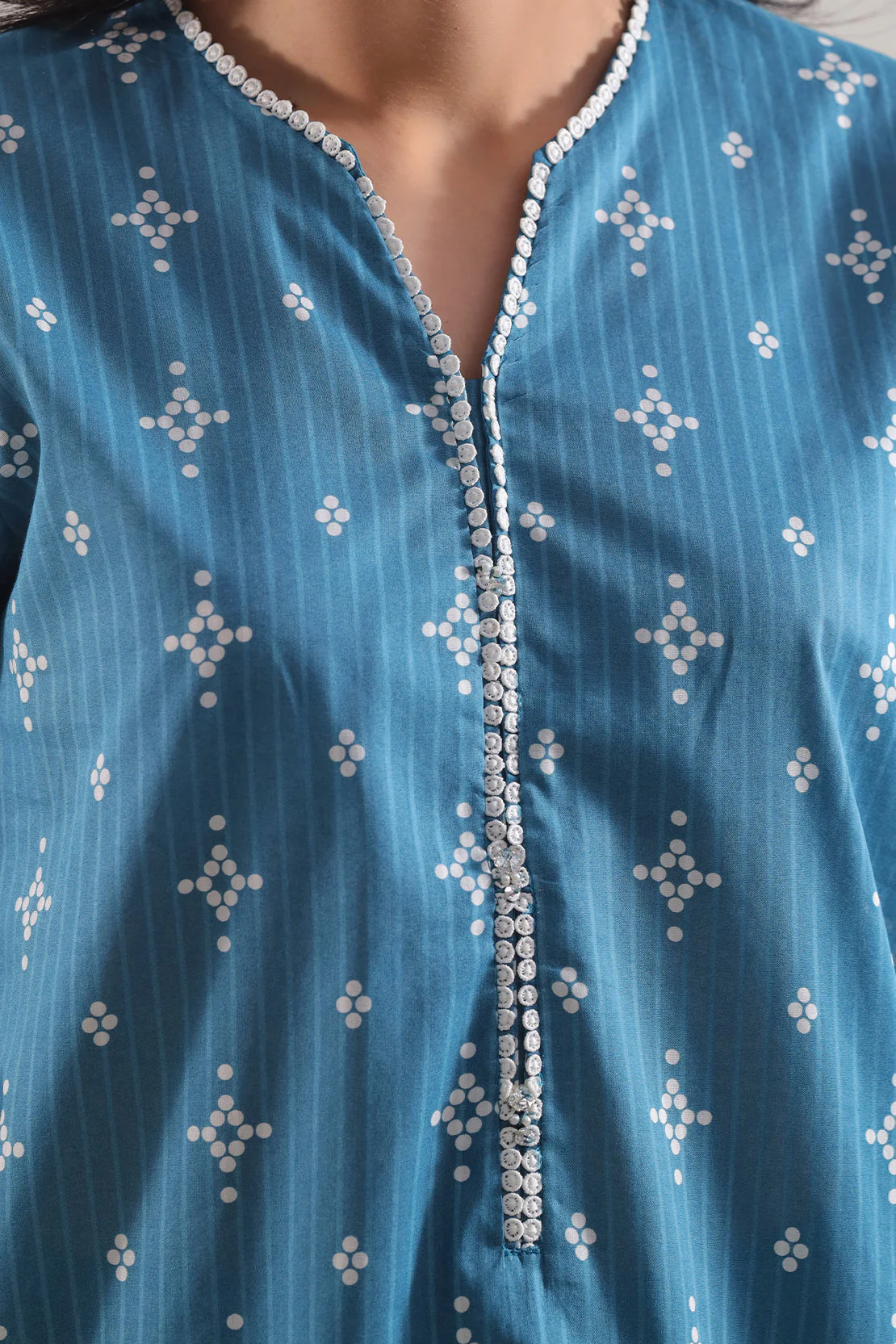 Printed Lawn Stitched 2 Piece (Shirt/Trouser) - Image 4