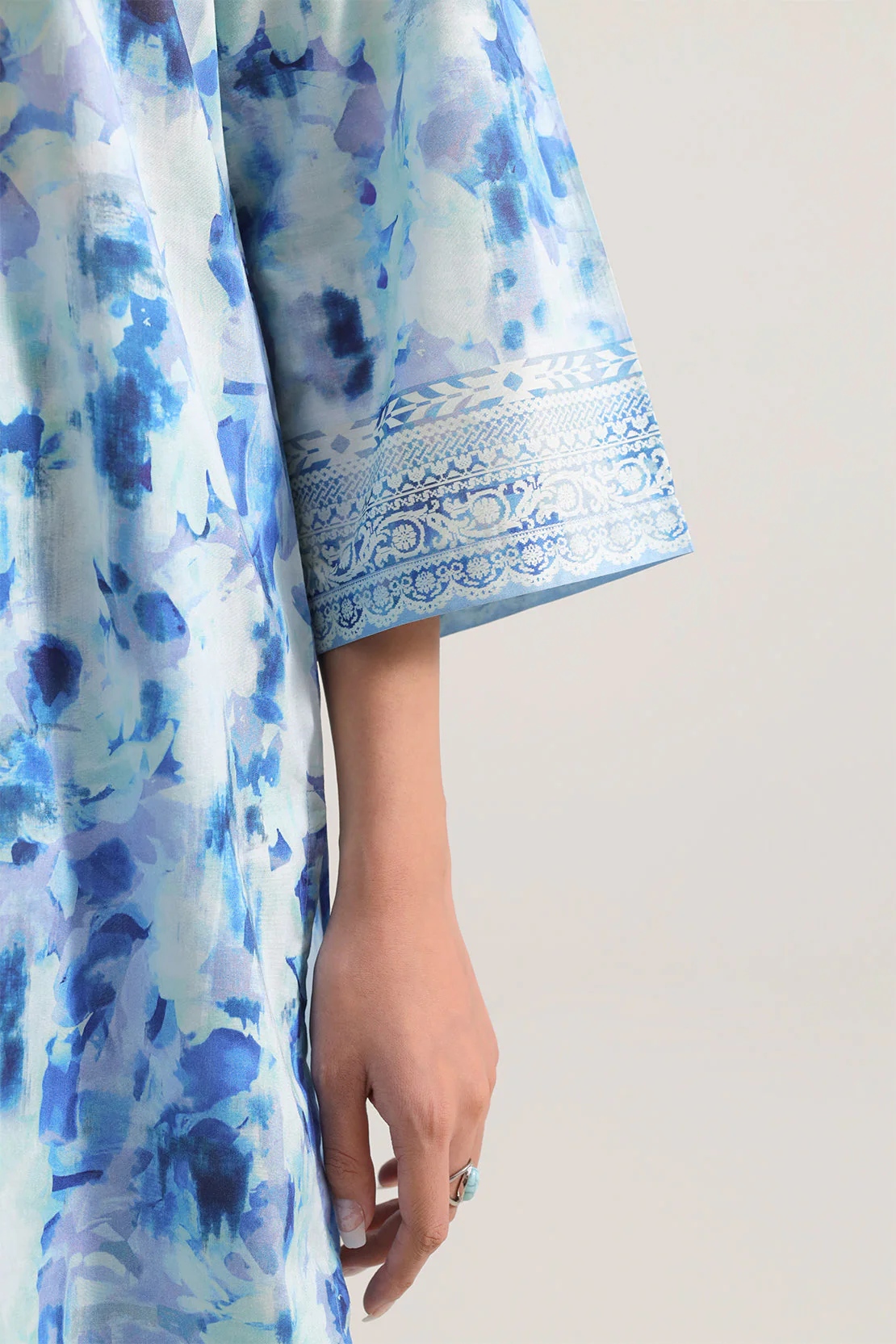 Printed Lawn Stitched 2 Piece (Shirt/Trouser) - Image 5