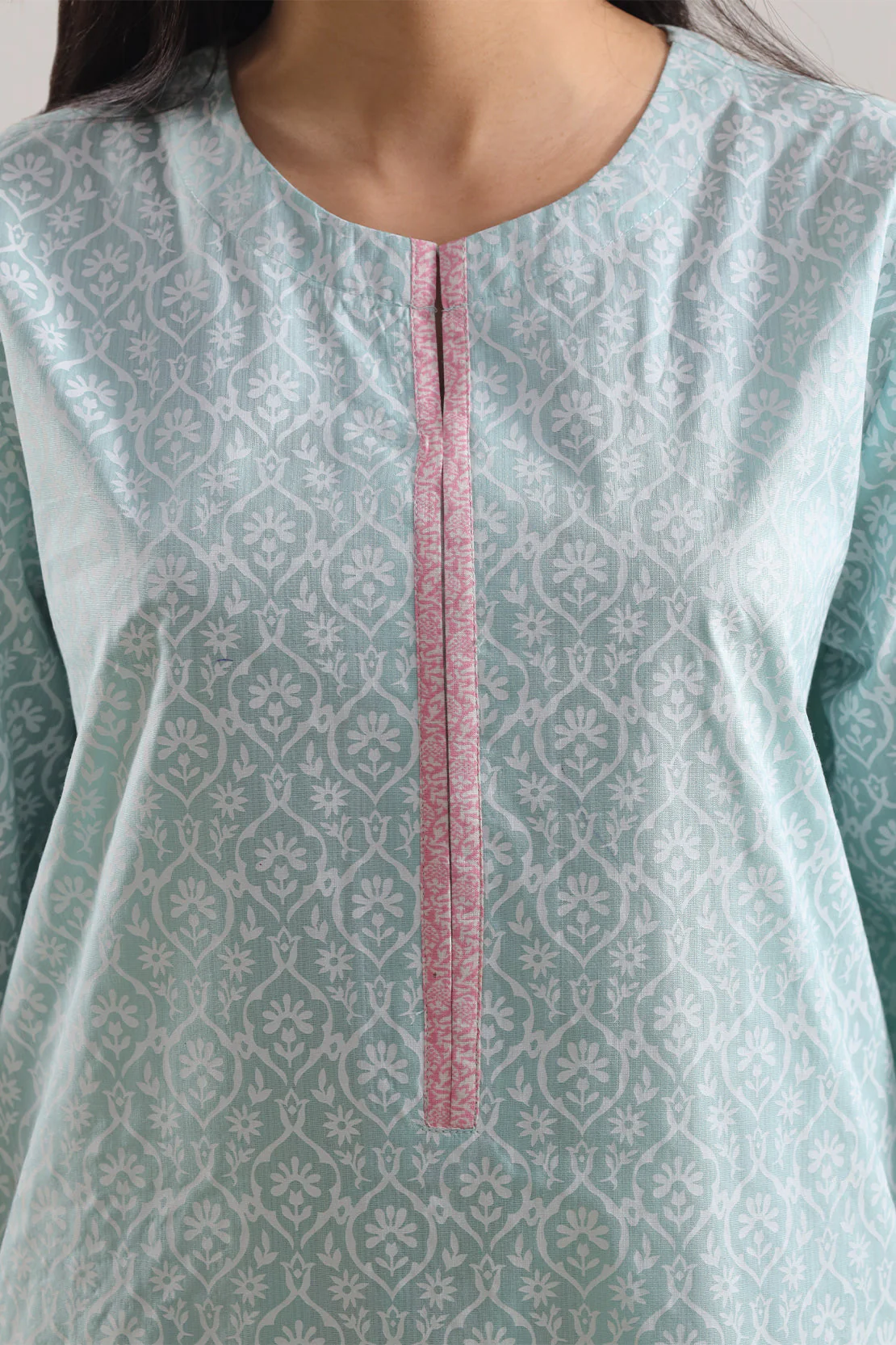 Printed Lawn Stitched 2 Piece (Shirt/Trouser) - Image 5