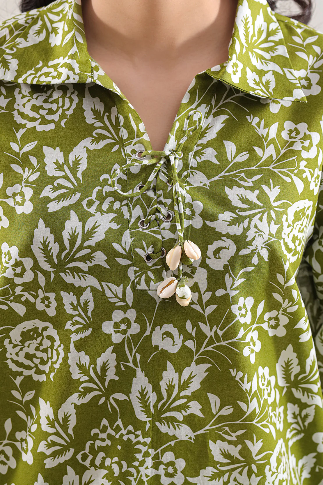 Printed Lawn Stitched 2 Piece (Shirt/Trouser) - Image 4