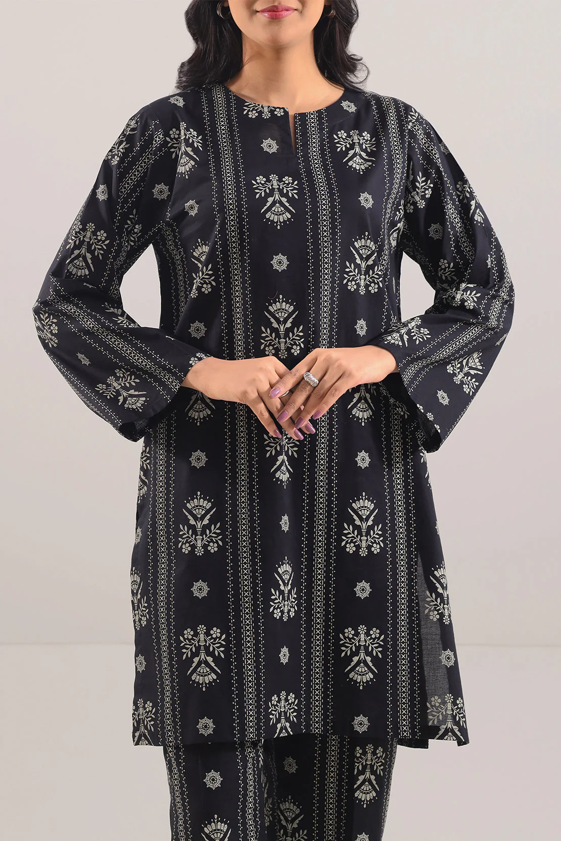 Printed Lawn Stitched 2 Piece (Shirt/Trouser) - Image 2