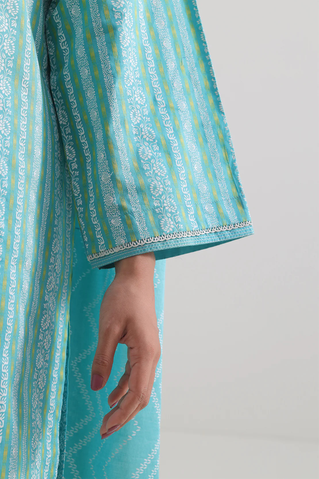 Printed Lawn Stitched 2 Piece (Shirt/Trouser) - Image 4