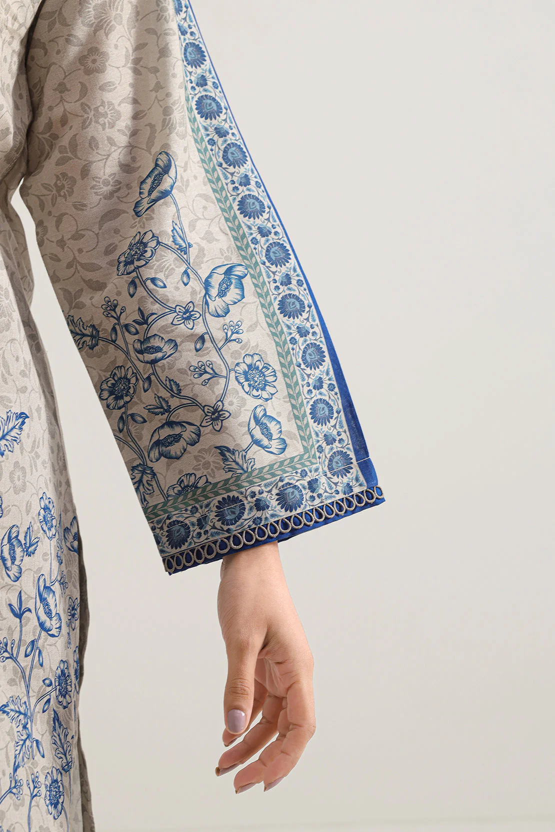 Printed Lawn Stitched 2 Piece (Shirt/Trouser) - Image 6