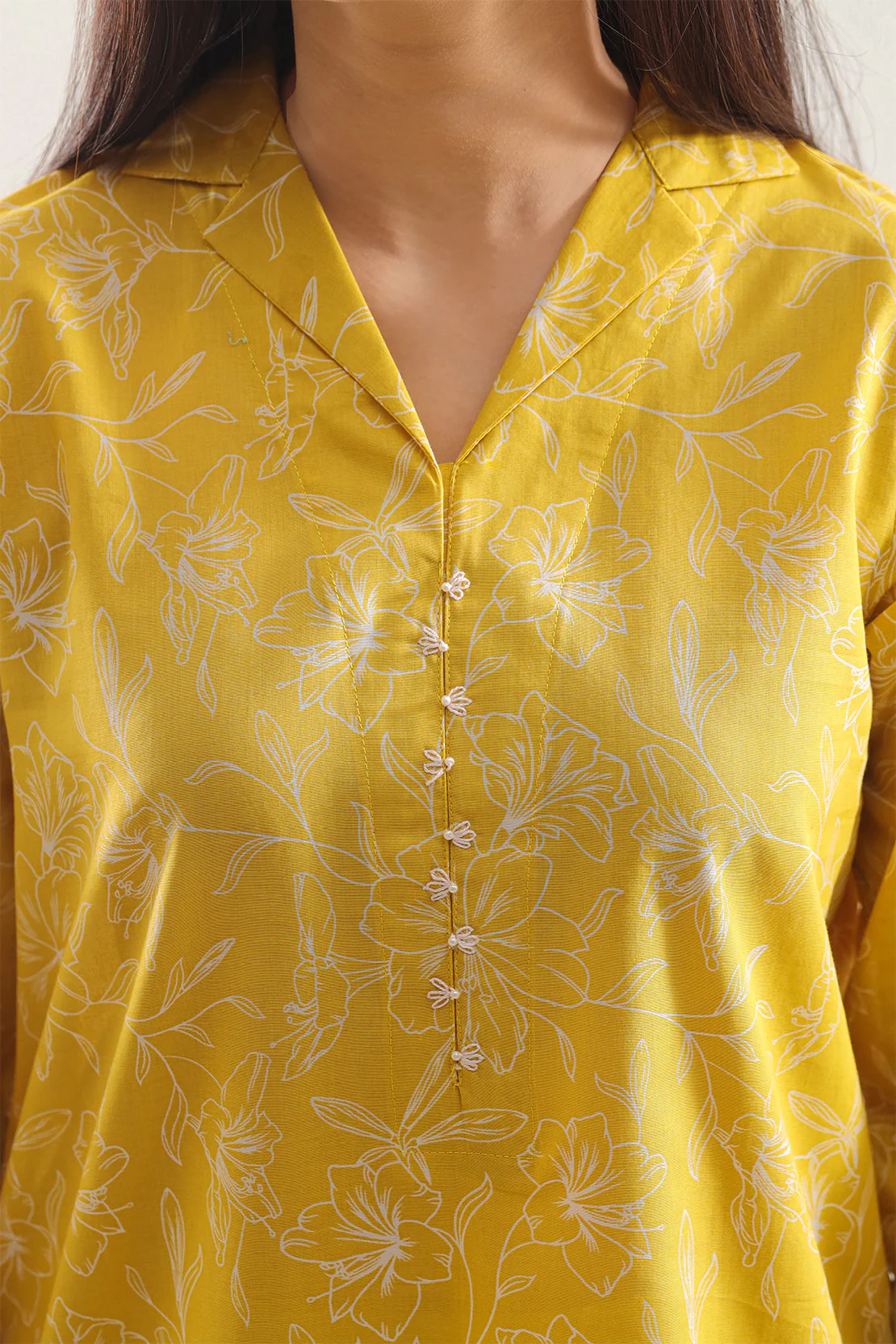 Printed Lawn Stitched 2 Piece (Shirt/Trouser) - Image 3