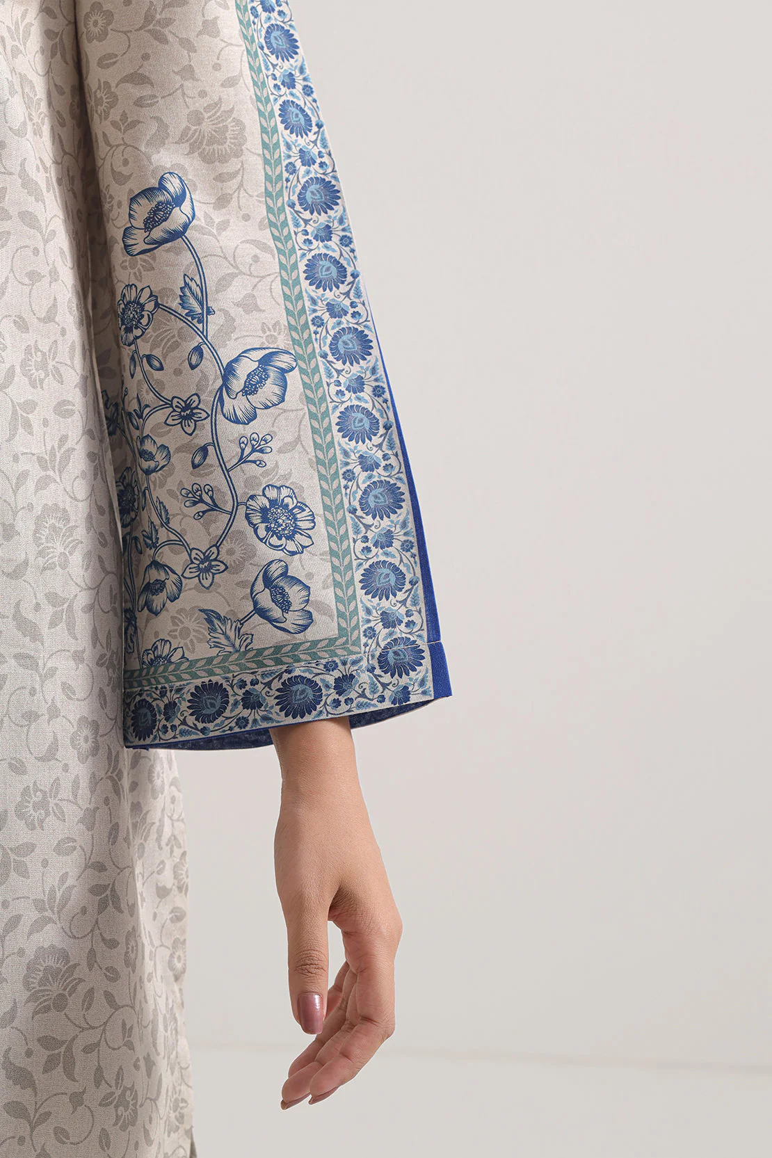 Printed Lawn Stitched 2 Piece (Shirt/Trouser) - Image 5