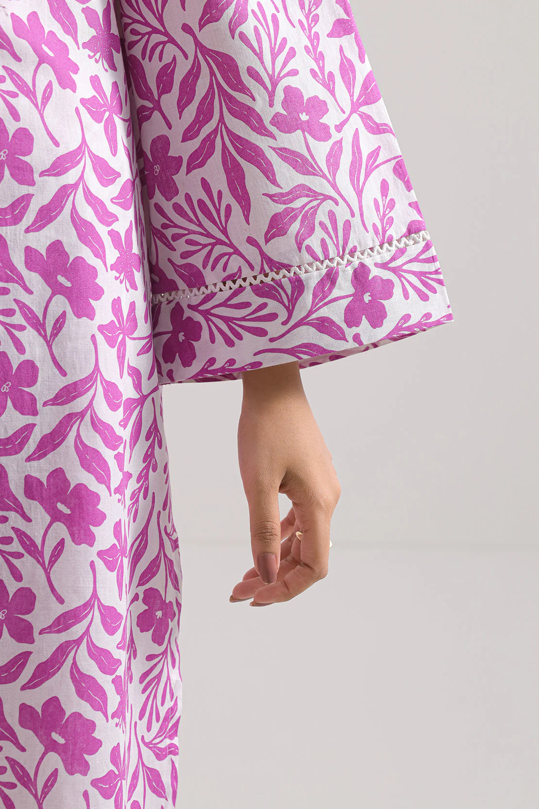 Printed Lawn Stitched 2 Piece (Shirt/Trouser) - Image 5