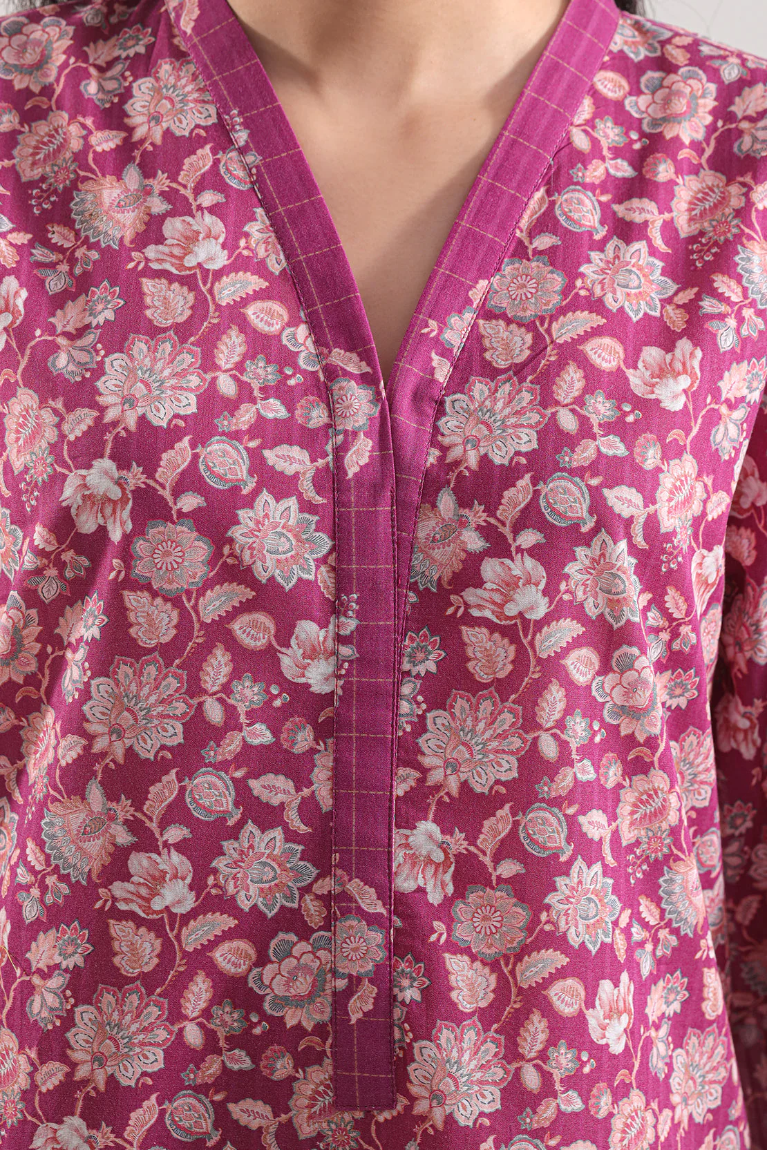 Printed Lawn Stitched 2 Piece (Shirt/Trouser) - Image 3