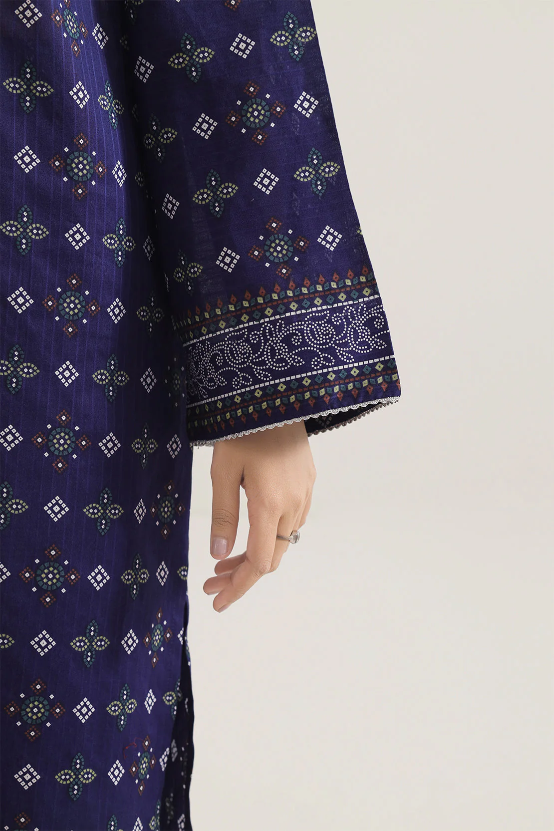 Printed Lawn Stitched 2 Piece (Shirt/Trouser) - Image 5