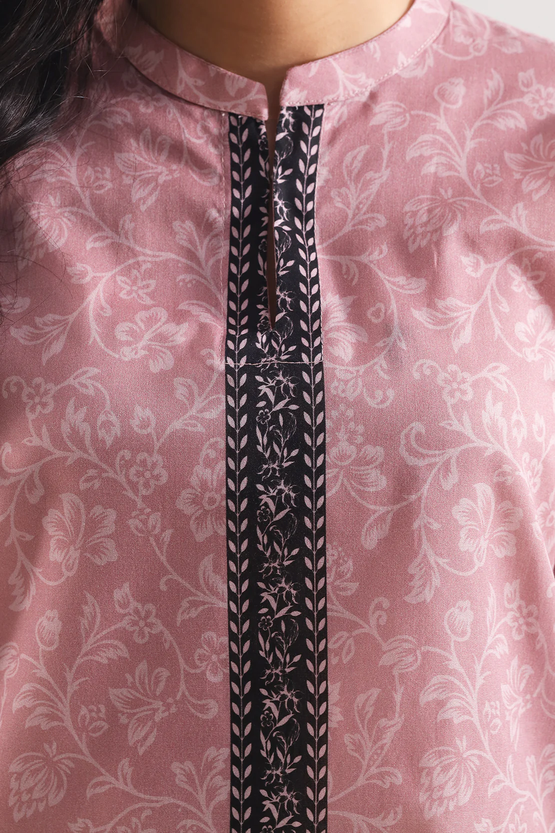 Printed Lawn Stitched 2 Piece (Shirt/Trouser) - Image 4